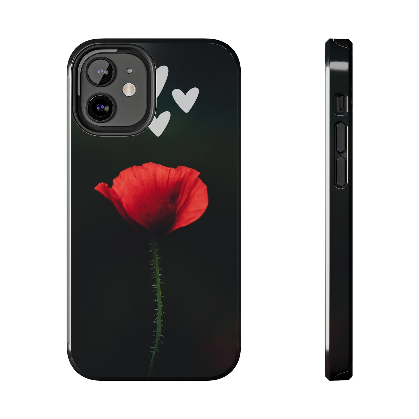 Red Rose - Tough iPhone Cases (iPhone 7, 8, X, 11, 12, 13, 14, 15)