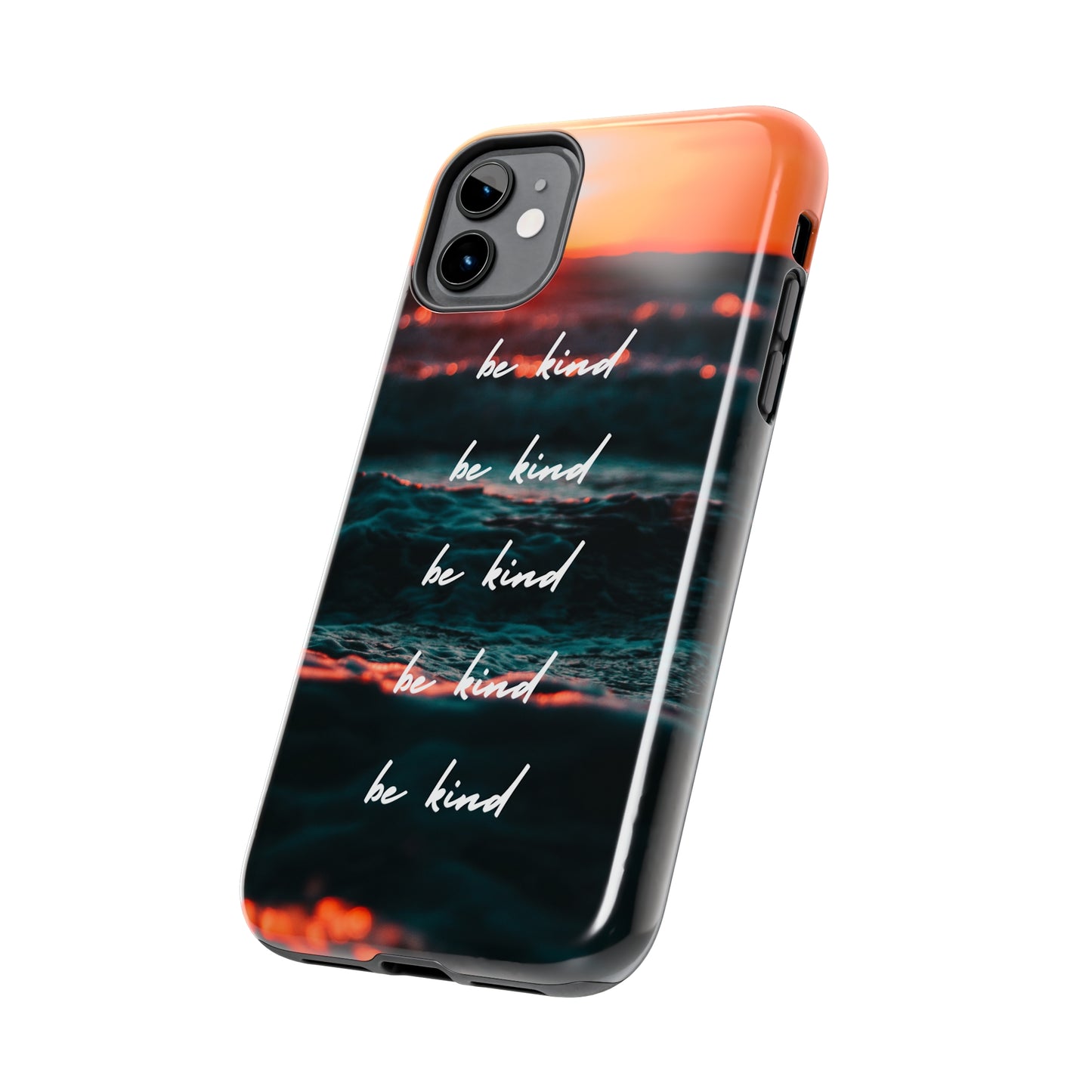Be Kind - Tough iPhone Cases (iPhone 7, 8, X, 11, 12, 13, 14, 15)