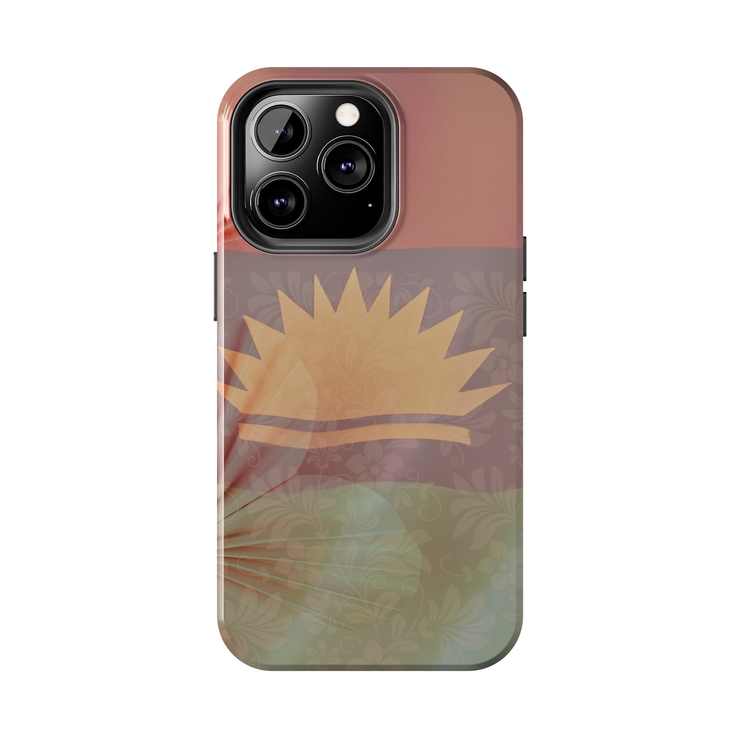 United States of Biafra Flag Flower Blend 5 - Tough iPhone Cases (iPhone 7, 8, X, 11, 12, 13, 14, 15)