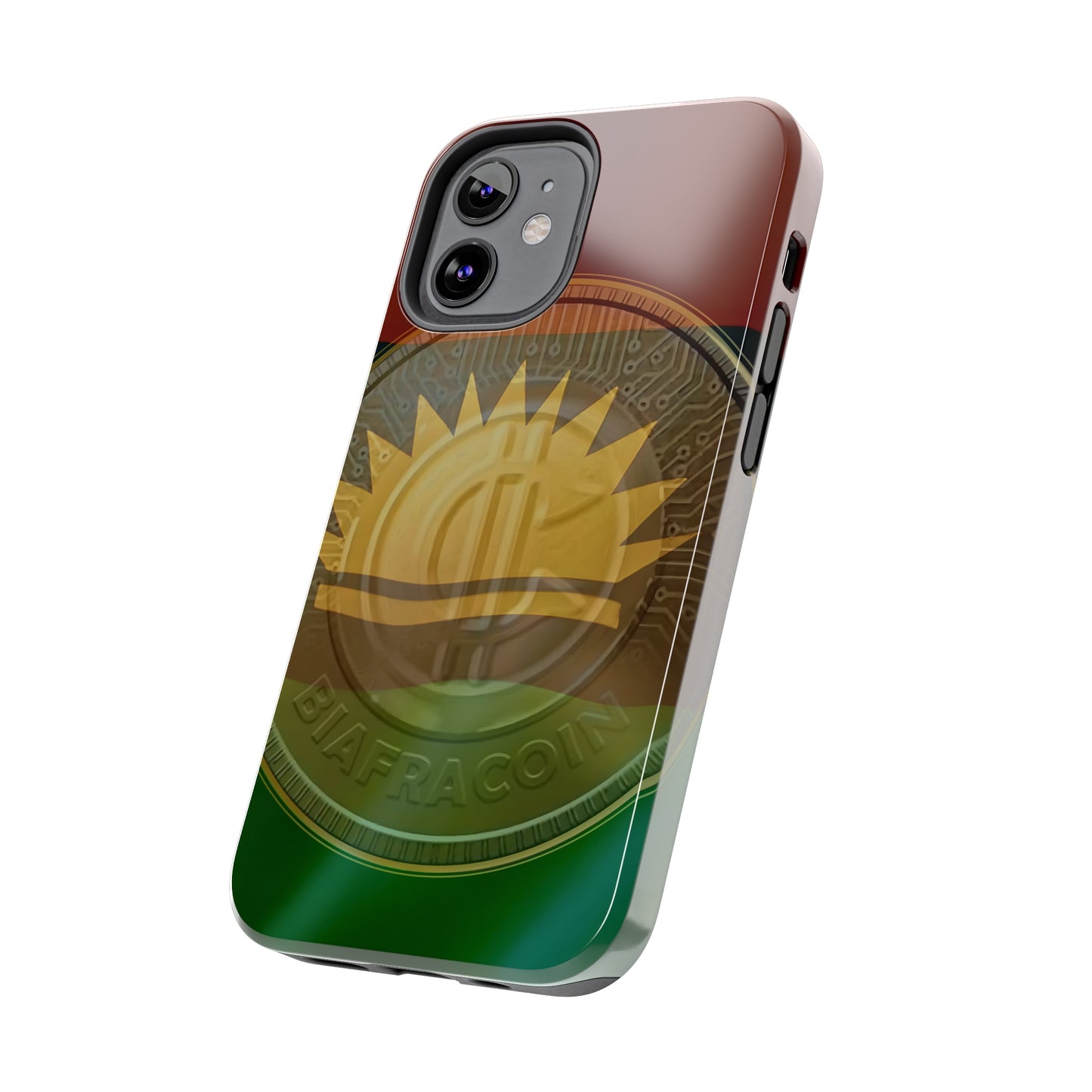 Biafra Coin - Tough iPhone Cases (iPhone 7, 8, X, 11, 12, 13, 14, 15)