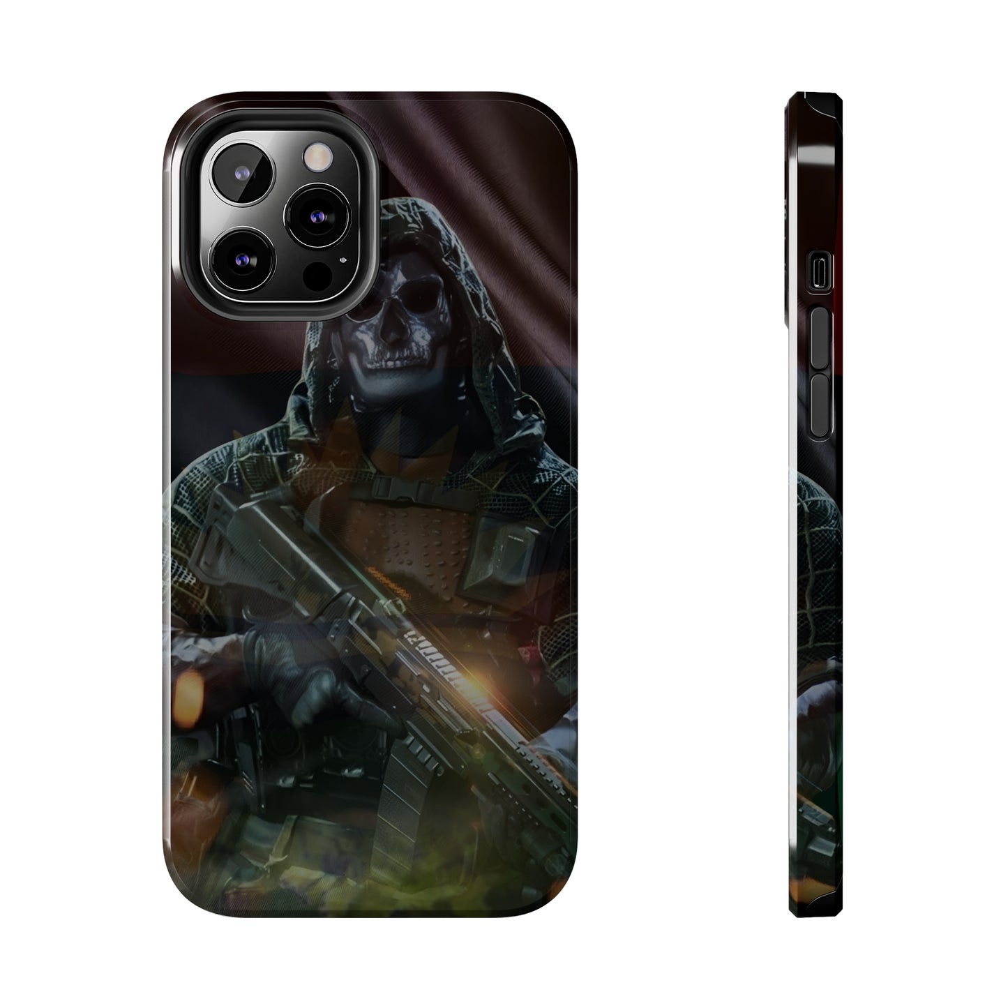 Biafra Soldier - Tough iPhone Cases (iPhone 7, 8, X, 11, 12, 13, 14, 15)