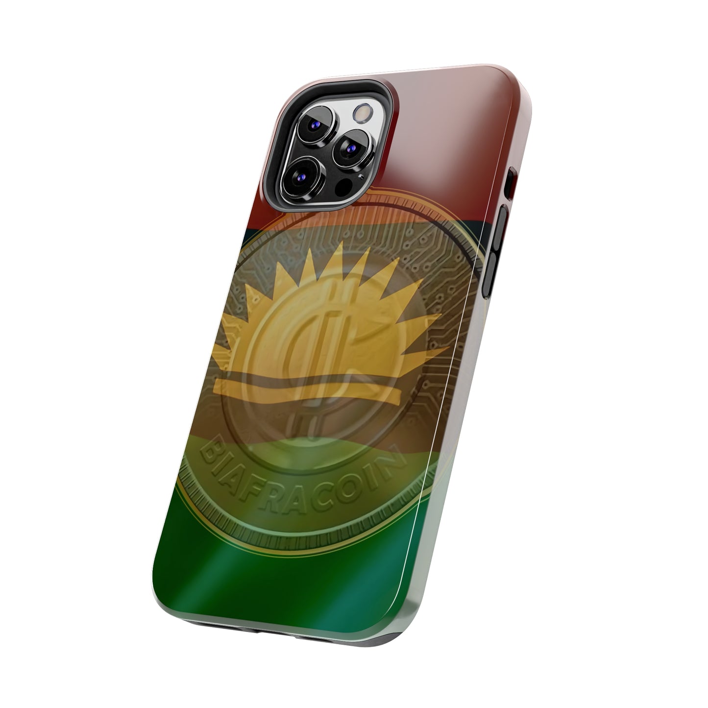 Biafra Coin - Tough iPhone Cases (iPhone 7, 8, X, 11, 12, 13, 14, 15)