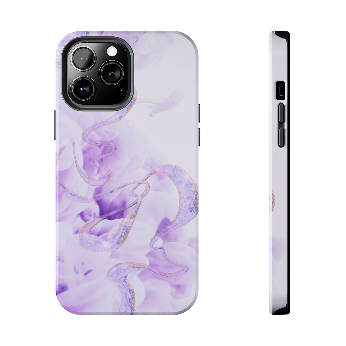 Purple Drop - Tough iPhone Cases (iPhone 7, 8, X, 11, 12, 13, 14, 15)