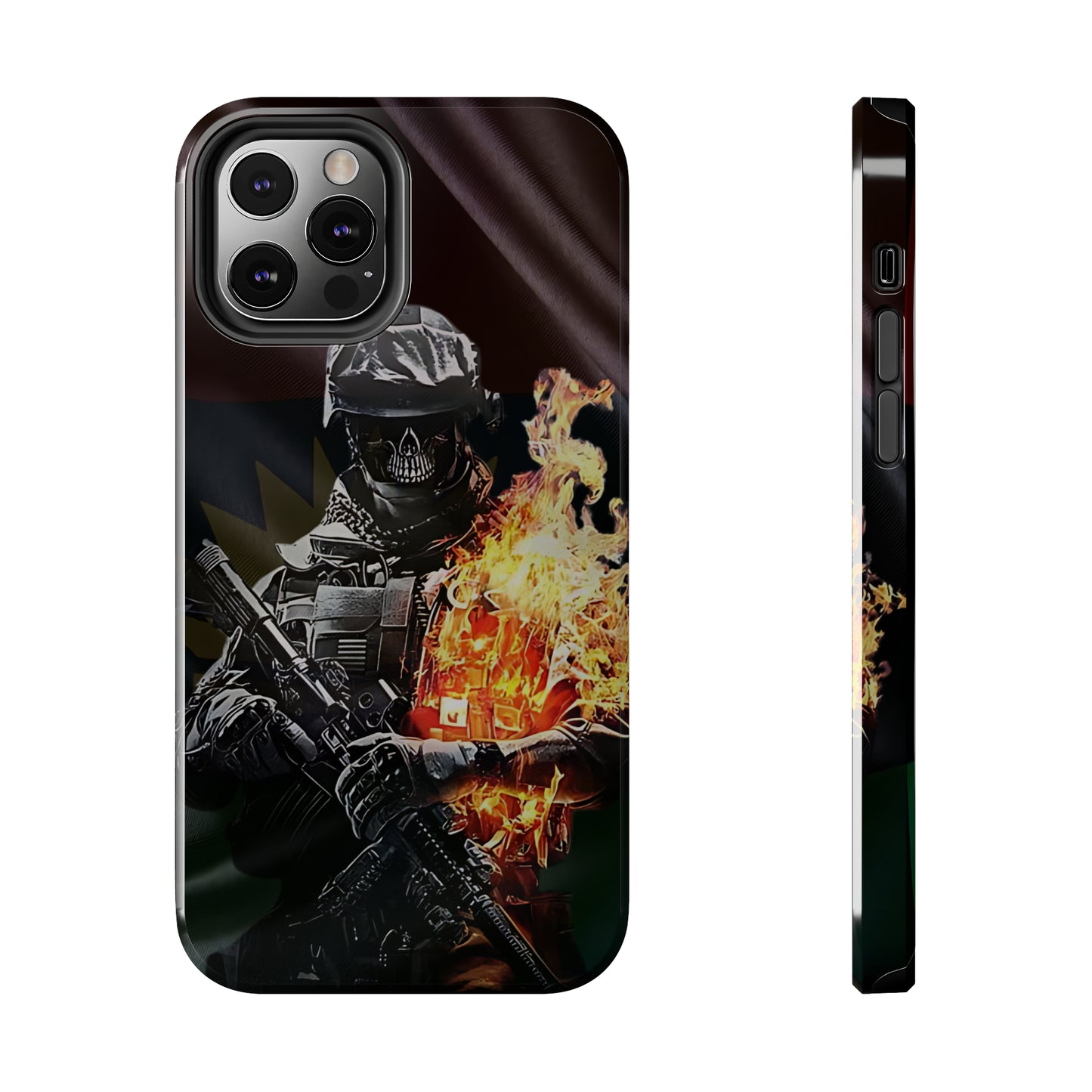 Biafra Soldier VIII - Tough iPhone Cases (iPhone 7, 8, X, 11, 12, 13, 14, 15)