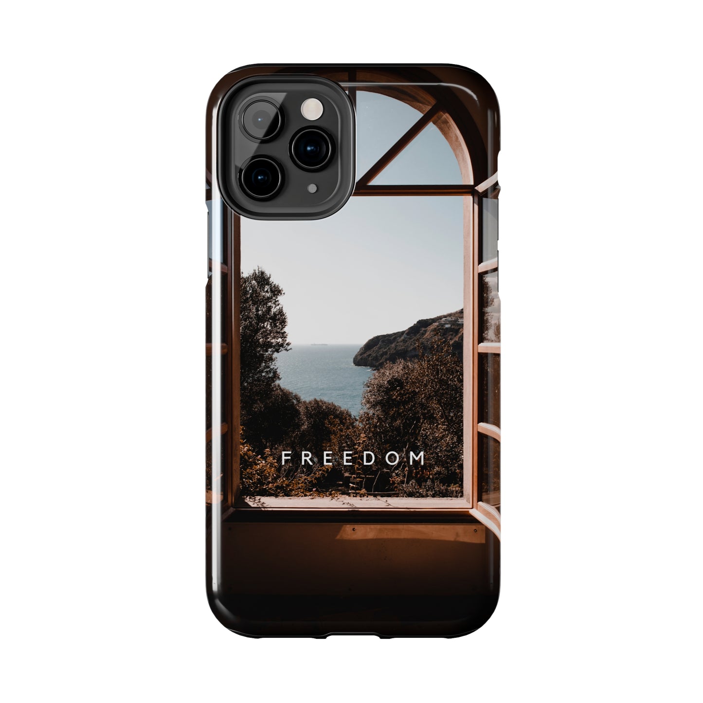 Freedom Awaits - Tough iPhone Cases (iPhone 7, 8, X, 11, 12, 13, 14, 15)