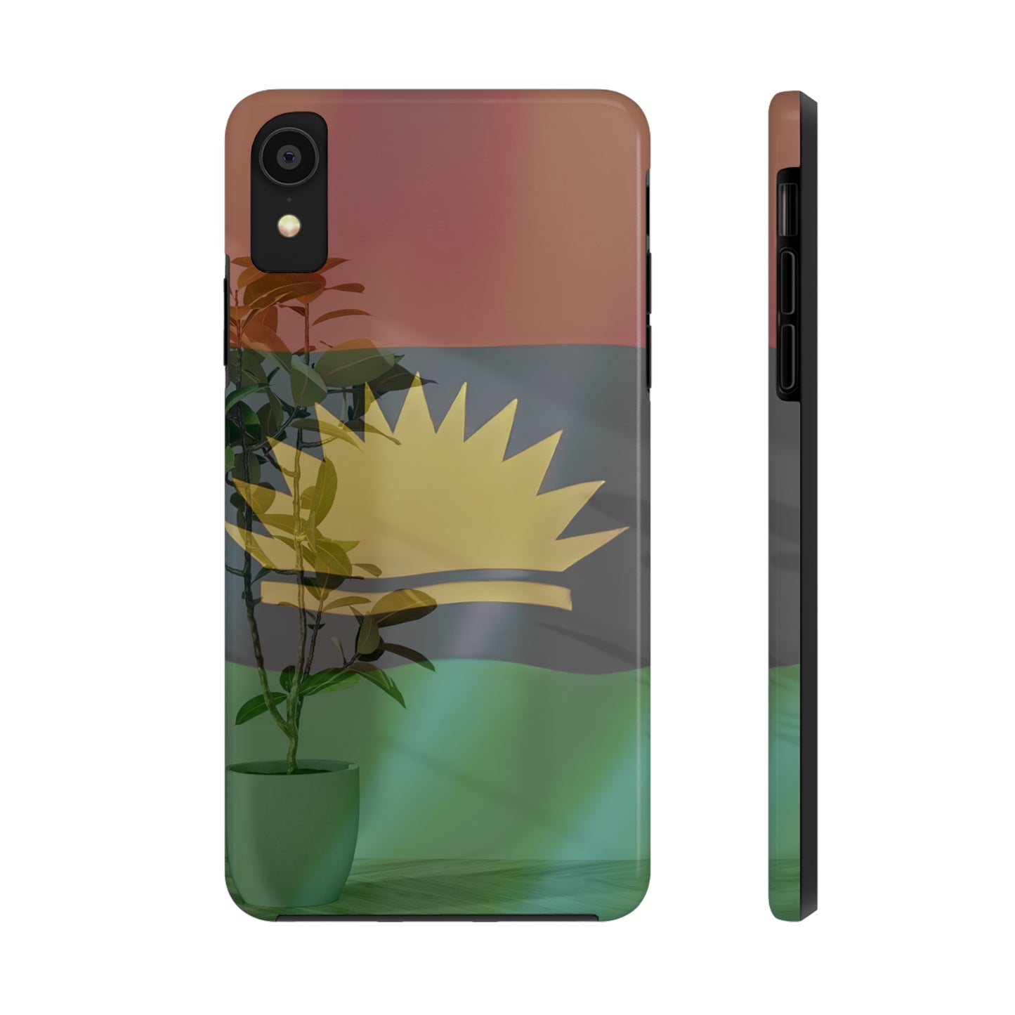 United States of Biafra Flag Plant Vase - Tough iPhone Cases (iPhone 7, 8, X, 11, 12, 13, 14, 15)