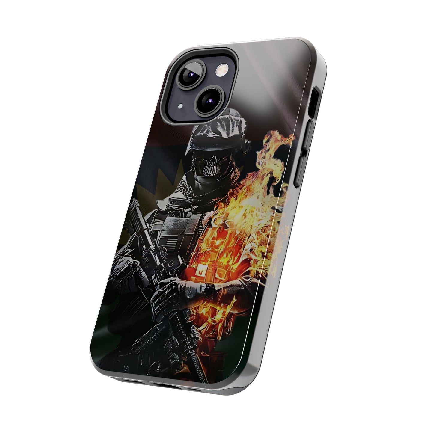Biafra Soldier VIII - Tough iPhone Cases (iPhone 7, 8, X, 11, 12, 13, 14, 15)