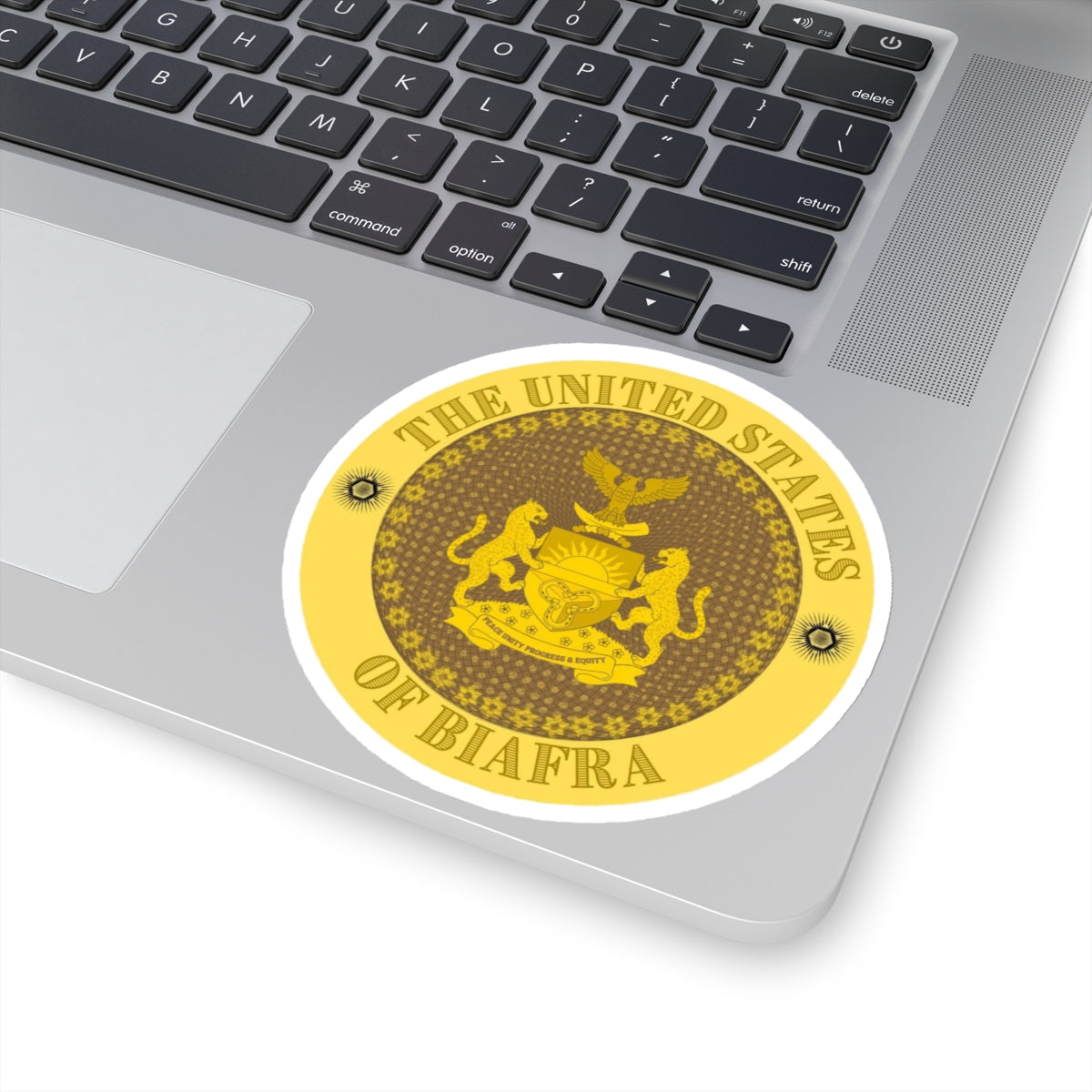 United States of Biafra Kiss-Cut Stickers