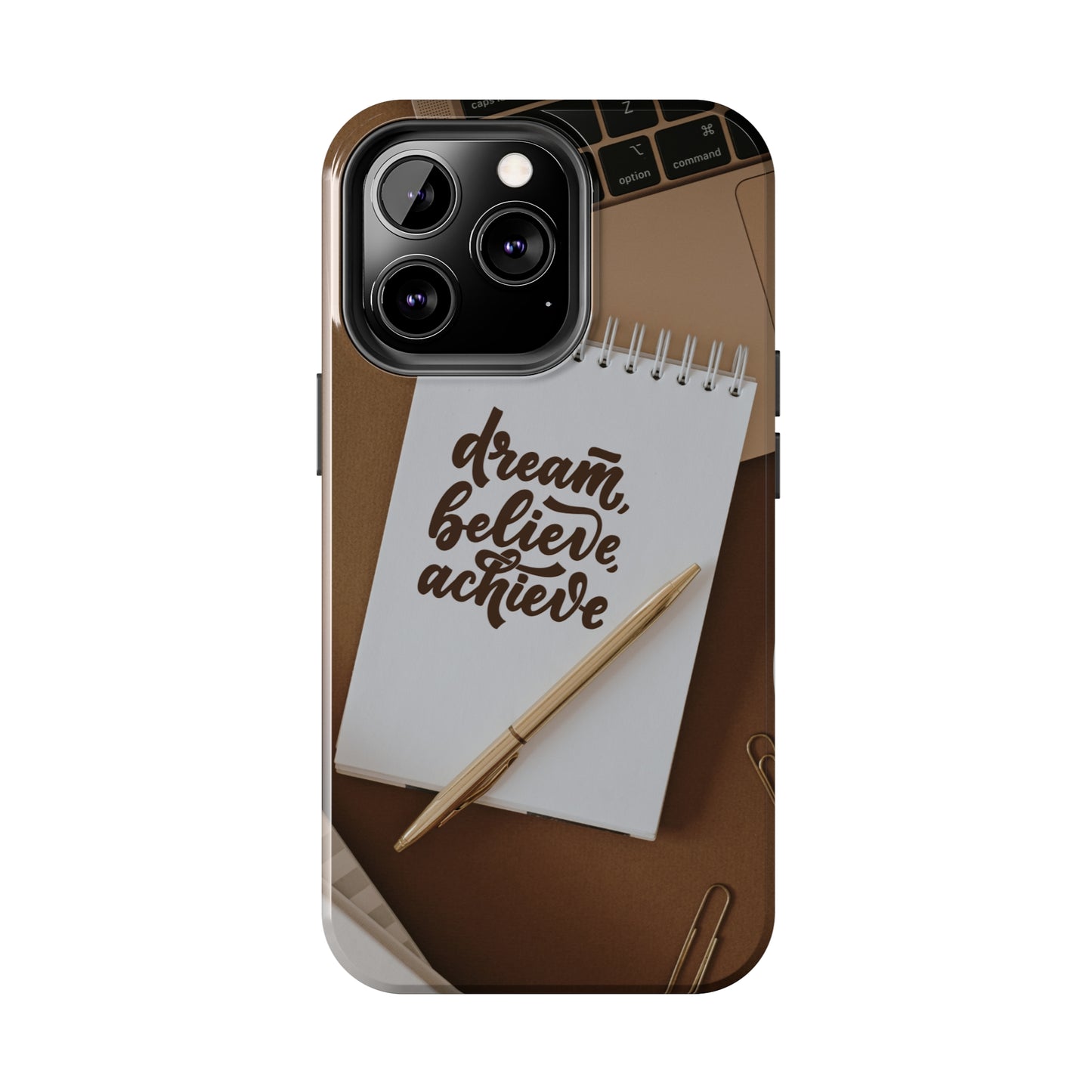Dream Believe Achieve - Tough iPhone Cases (iPhone 7, 8, X, 11, 12, 13, 14, 15)