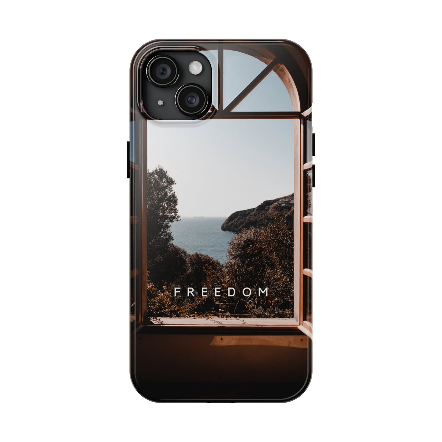 Freedom Awaits - Tough iPhone Cases (iPhone 7, 8, X, 11, 12, 13, 14, 15)