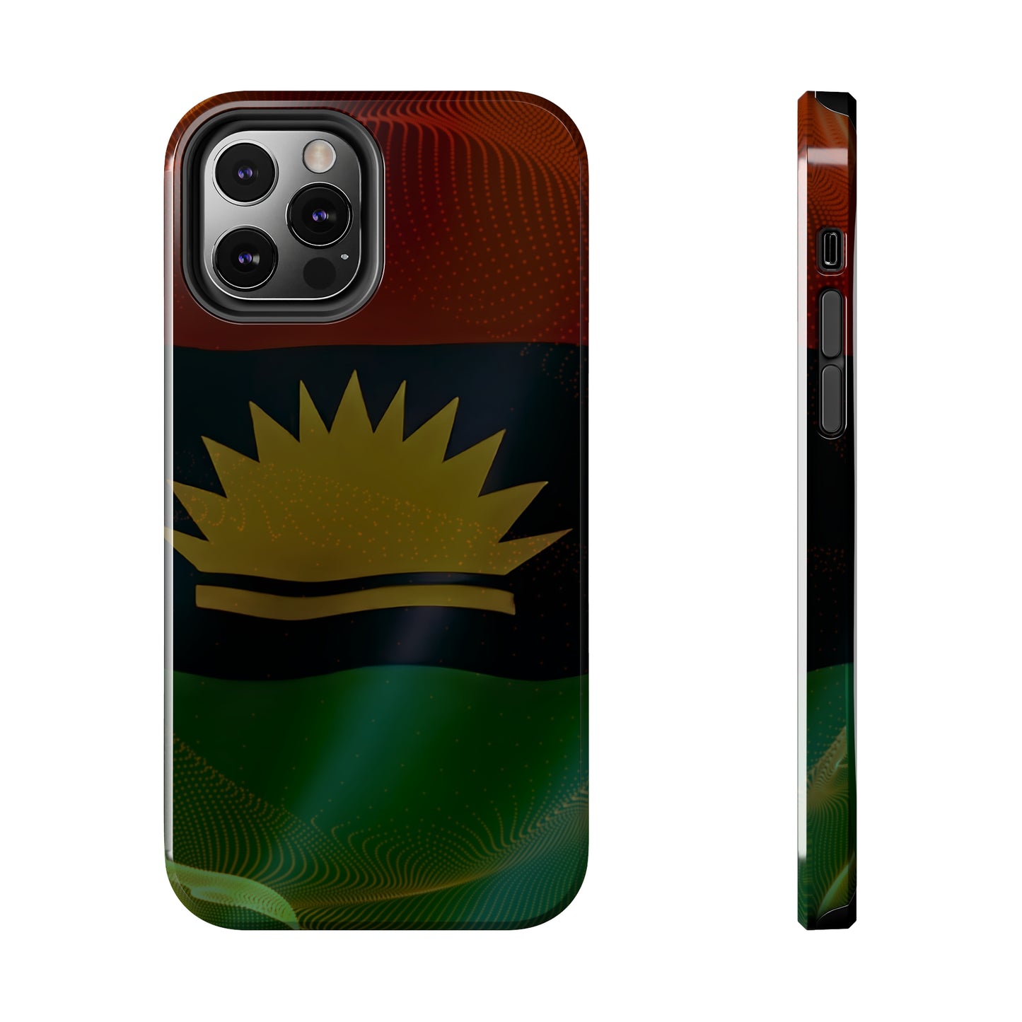 United States of Biafra Flag - Tough iPhone Cases (iPhone 7, 8, X, 11, 12, 13, 14, 15)