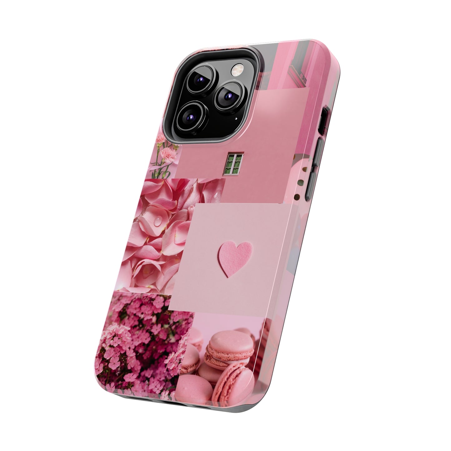 Pink Flowers - Tough iPhone Cases (iPhone 7, 8, X, 11, 12, 13, 14, 15)