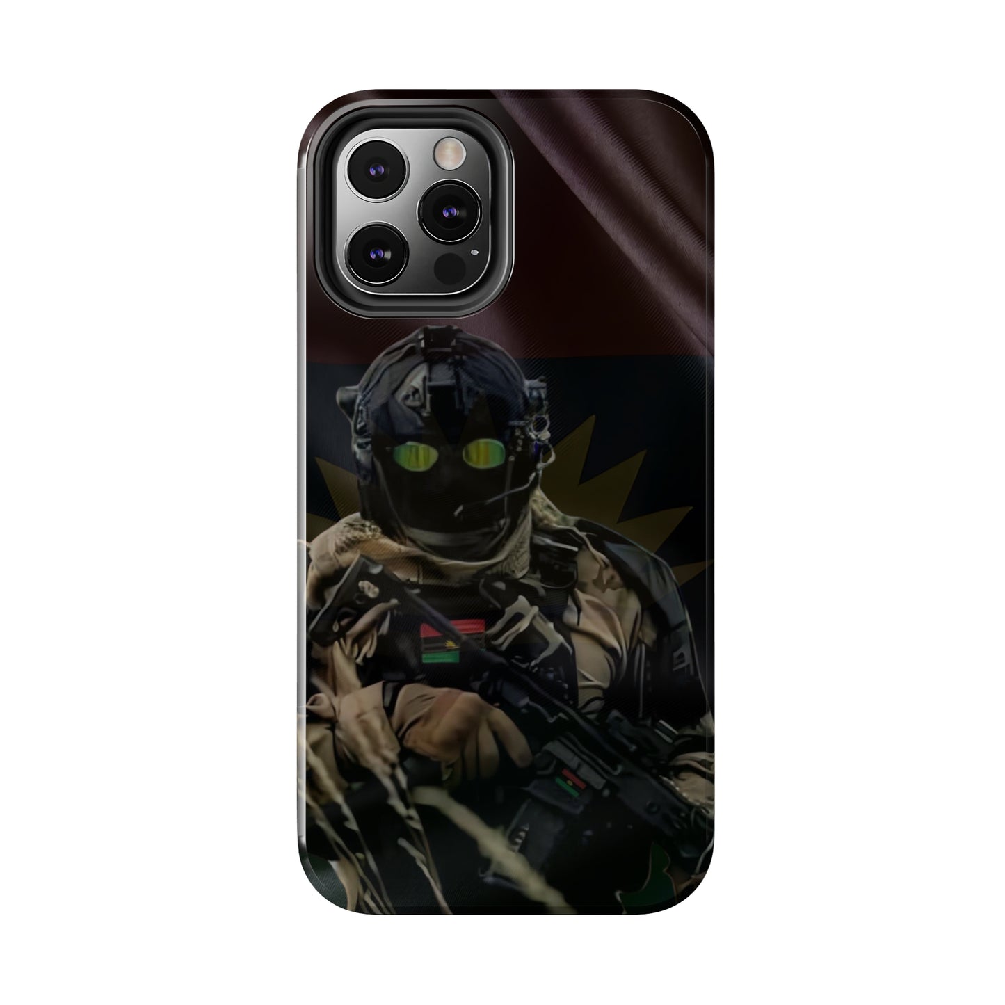 Biafra Soldier III - Tough iPhone Cases (iPhone 7, 8, X, 11, 12, 13, 14, 15)