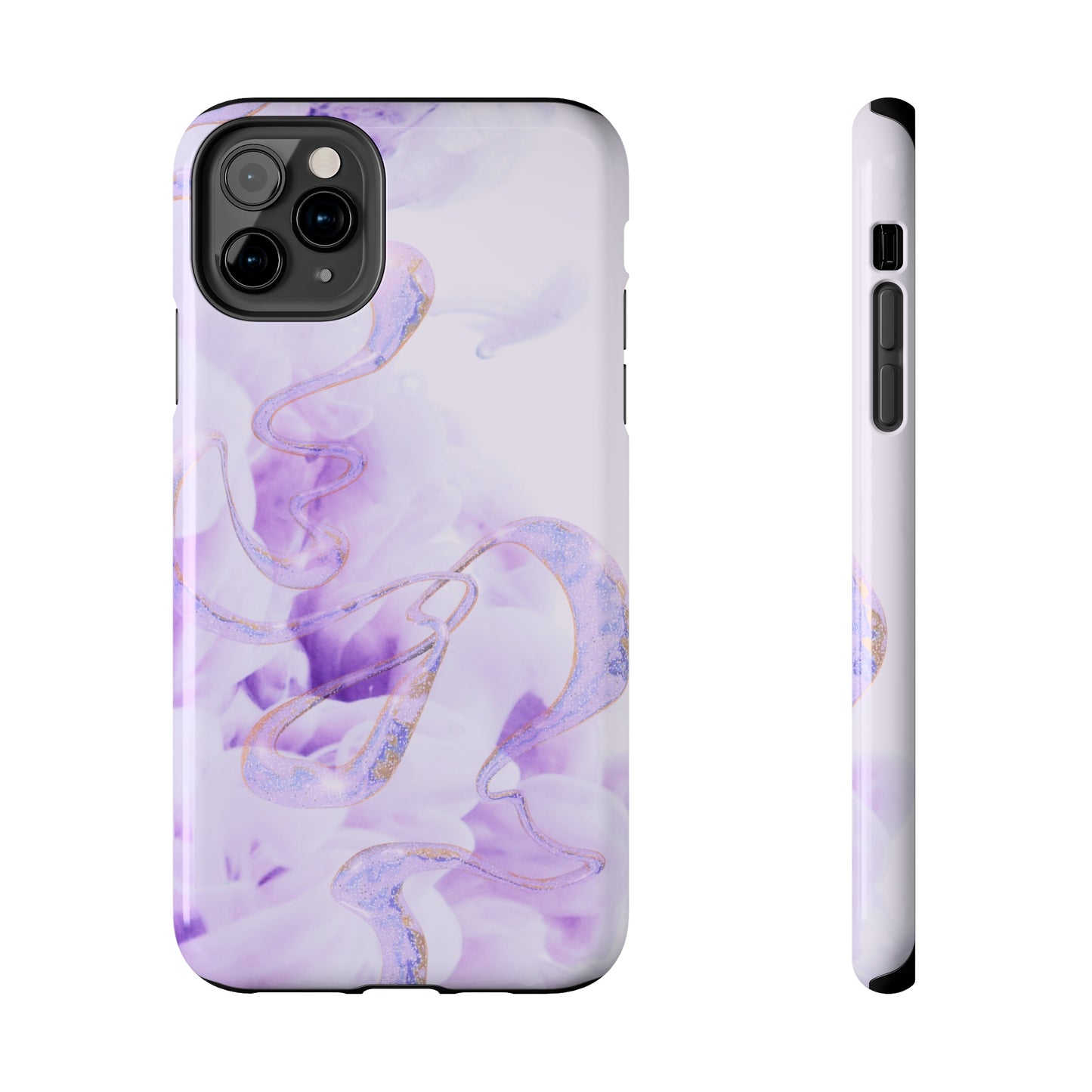 Purple Drop - Tough iPhone Cases (iPhone 7, 8, X, 11, 12, 13, 14, 15)