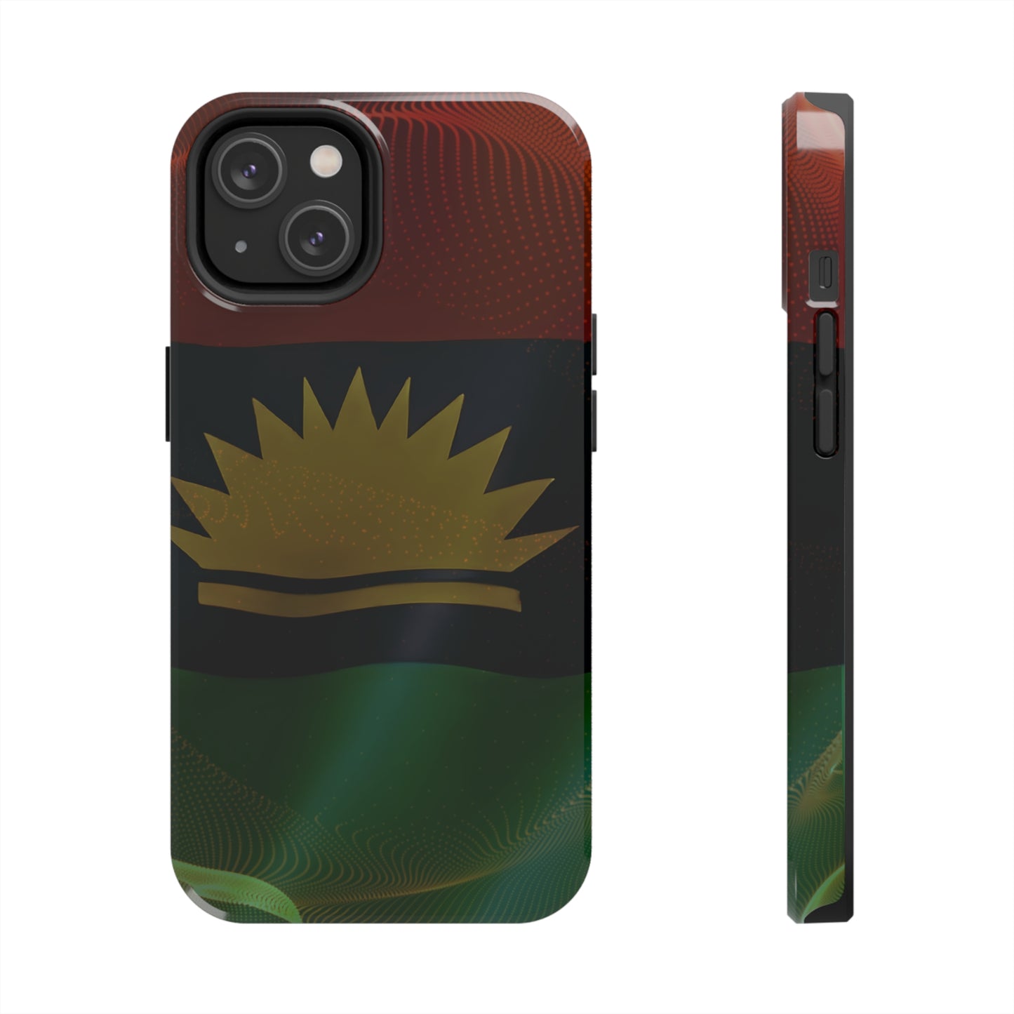 United States of Biafra Flag - Tough iPhone Cases (iPhone 7, 8, X, 11, 12, 13, 14, 15)