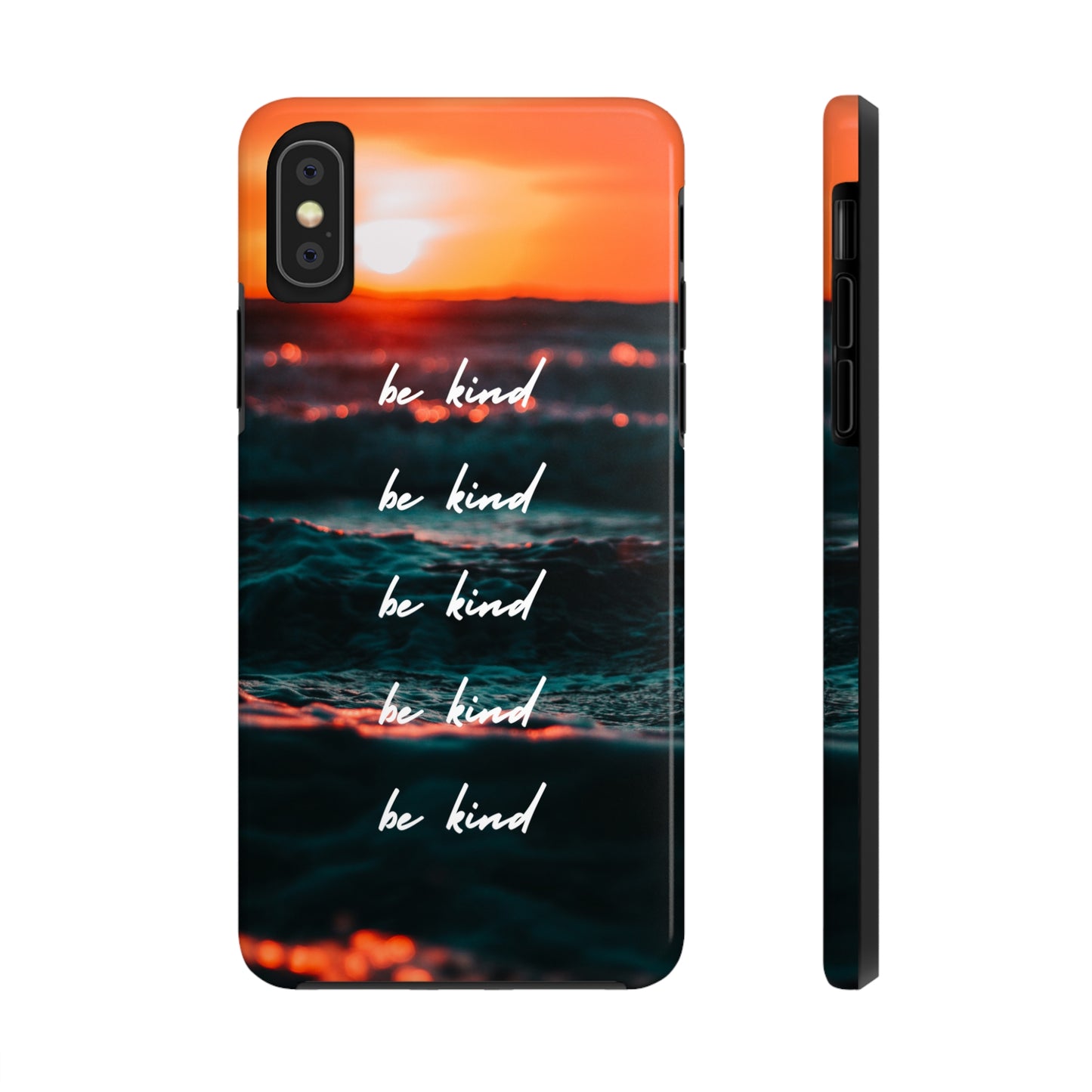 Be Kind - Tough iPhone Cases (iPhone 7, 8, X, 11, 12, 13, 14, 15)