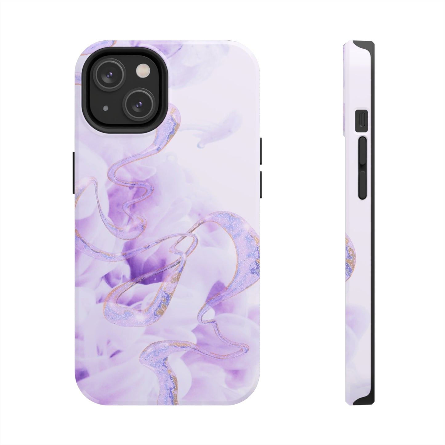 Purple Drop - Tough iPhone Cases (iPhone 7, 8, X, 11, 12, 13, 14, 15)