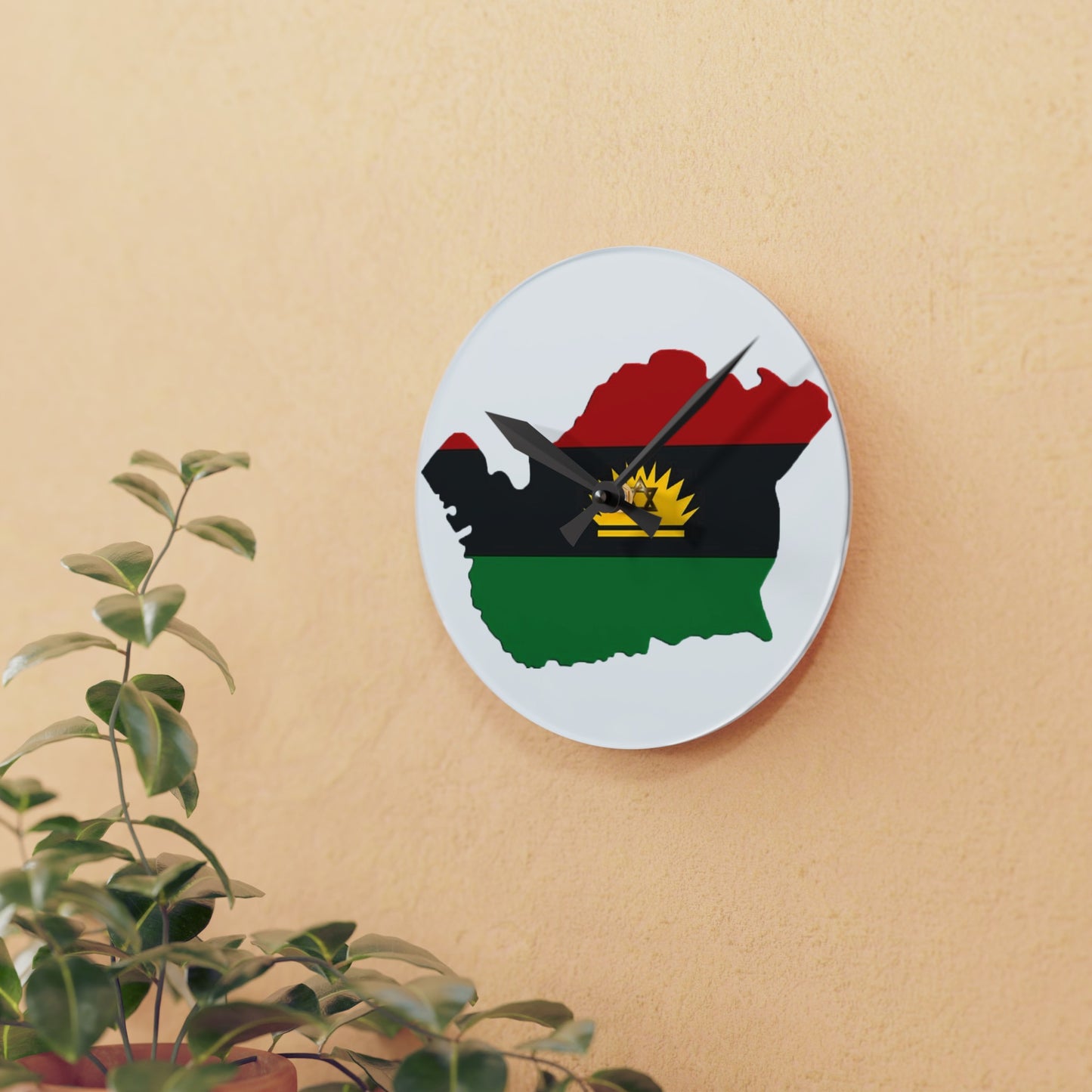 Biafra Acrylic Wall Clock