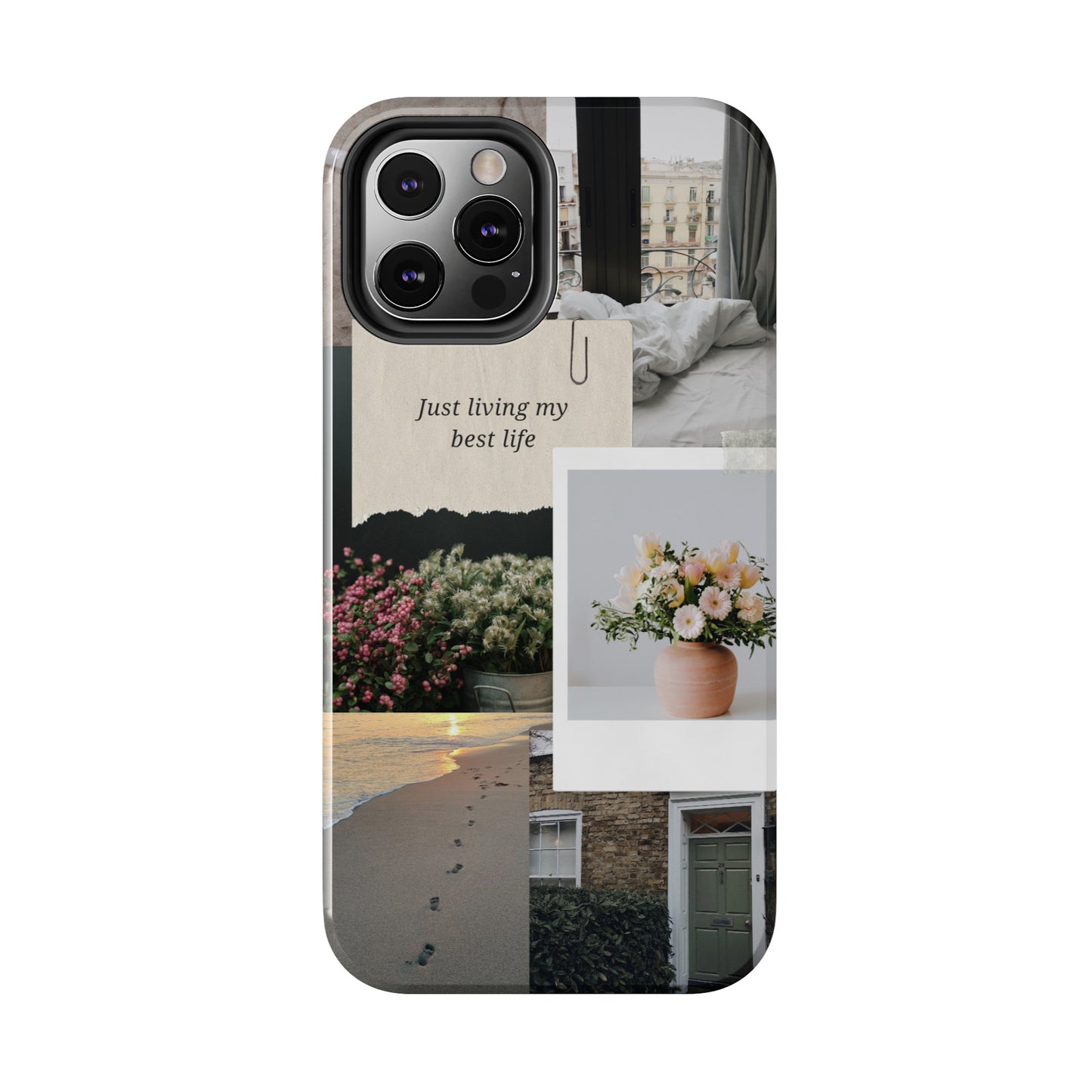 Just Living My Best Life - Tough iPhone Cases (iPhone 7, 8, X, 11, 12, 13, 14, 15)