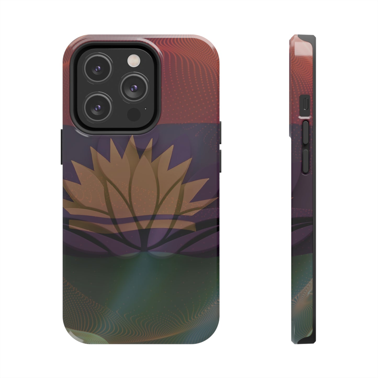 United States of Biafra Flag Flower Blend 1 - Tough iPhone Cases (iPhone 7, 8, X, 11, 12, 13, 14, 15)