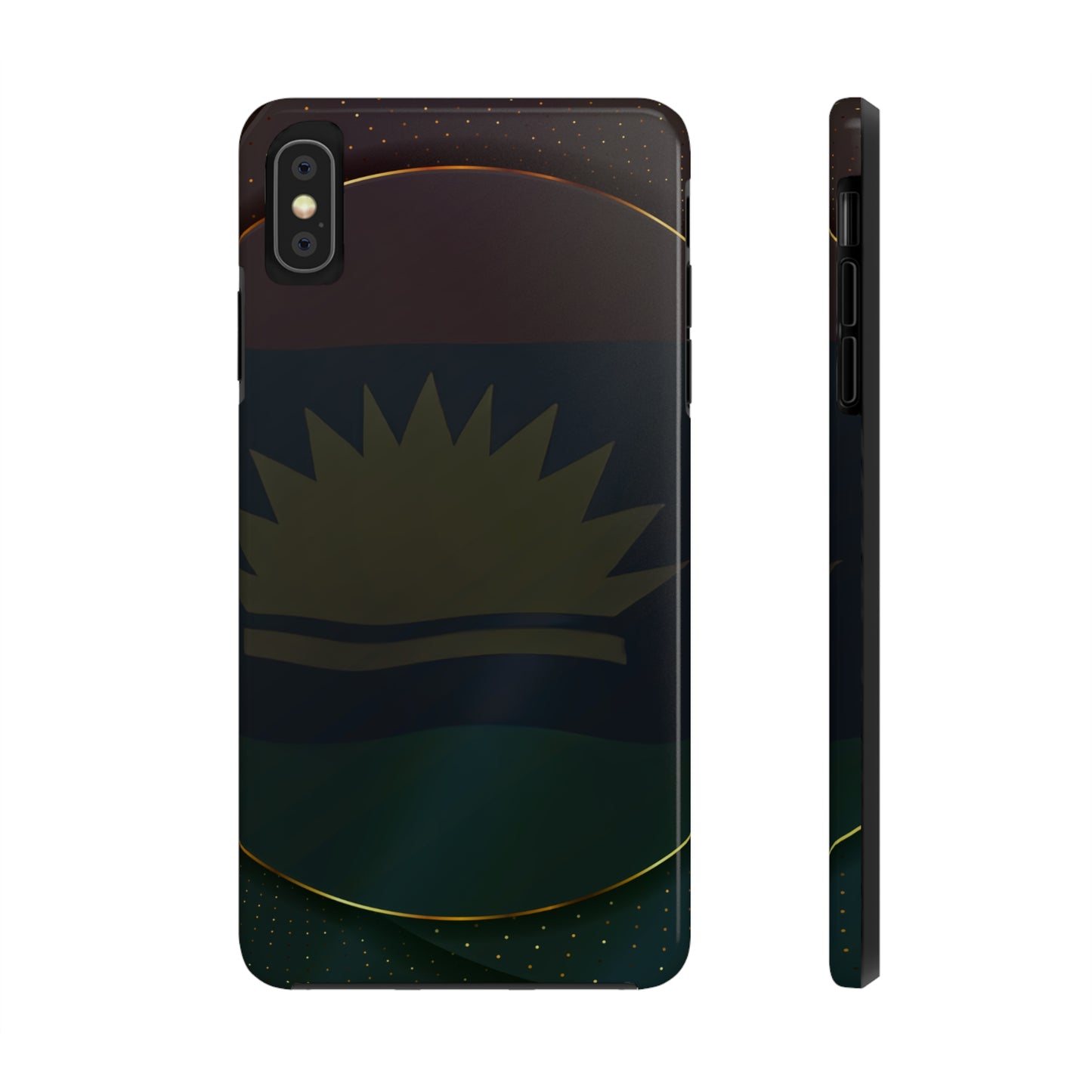 Emblem United States of Biafra - Tough iPhone Cases (iPhone 7, 8, X, 11, 12, 13, 14, 15)