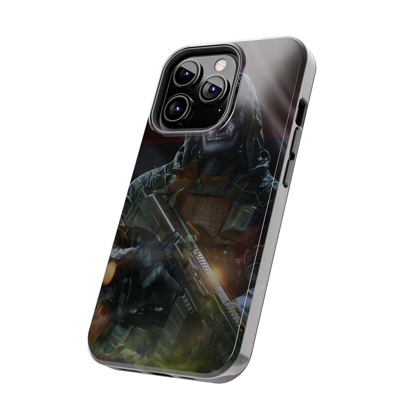 Biafra Soldier - Tough iPhone Cases (iPhone 7, 8, X, 11, 12, 13, 14, 15)