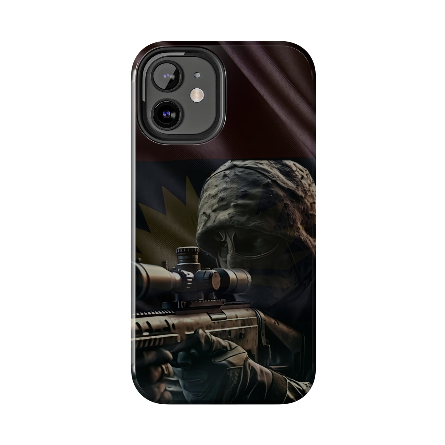 Biafra Soldier IV - Tough iPhone Cases (iPhone 7, 8, X, 11, 12, 13, 14, 15)