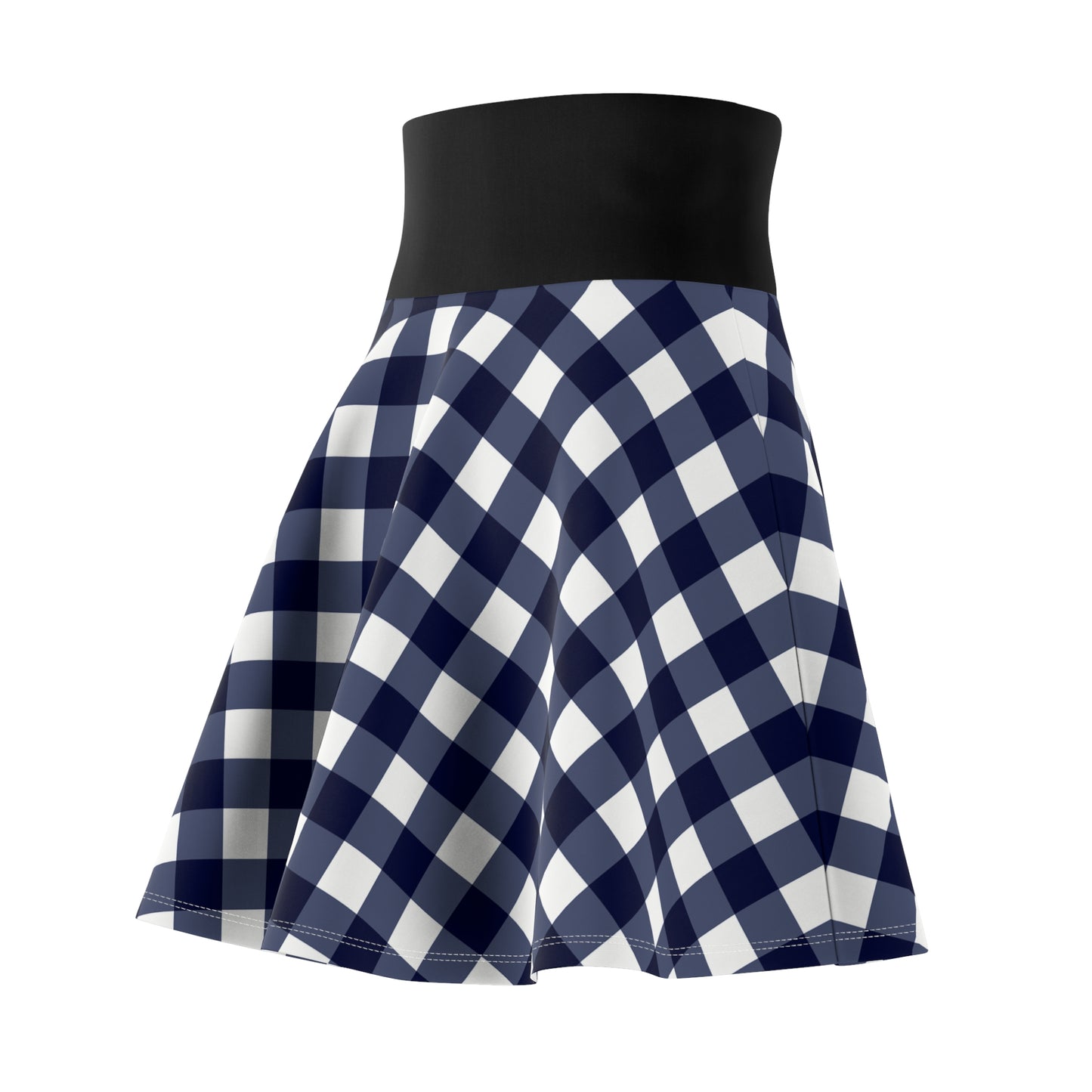 Checkered Women's Skater Skirt (USA)