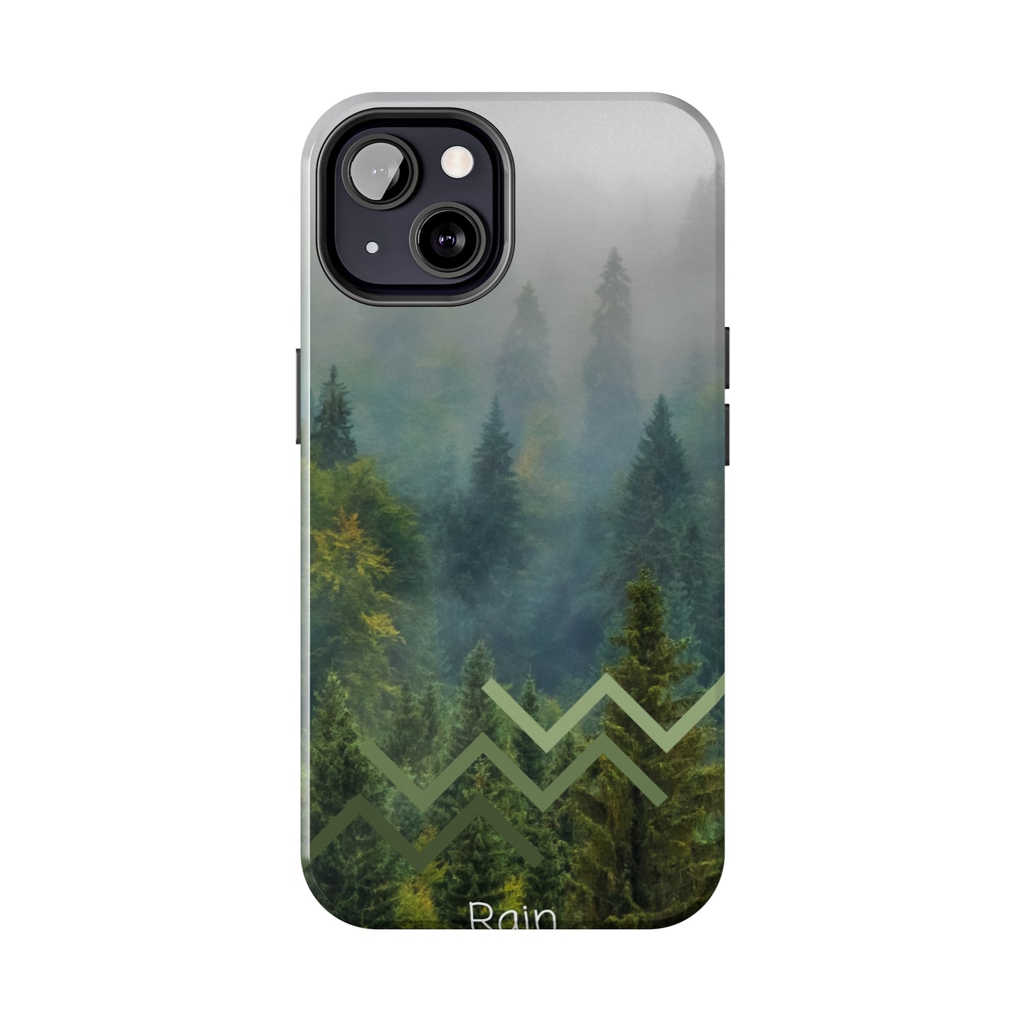 Rain Forest - Tough iPhone Cases (iPhone 7, 8, X, 11, 12, 13, 14, 15)