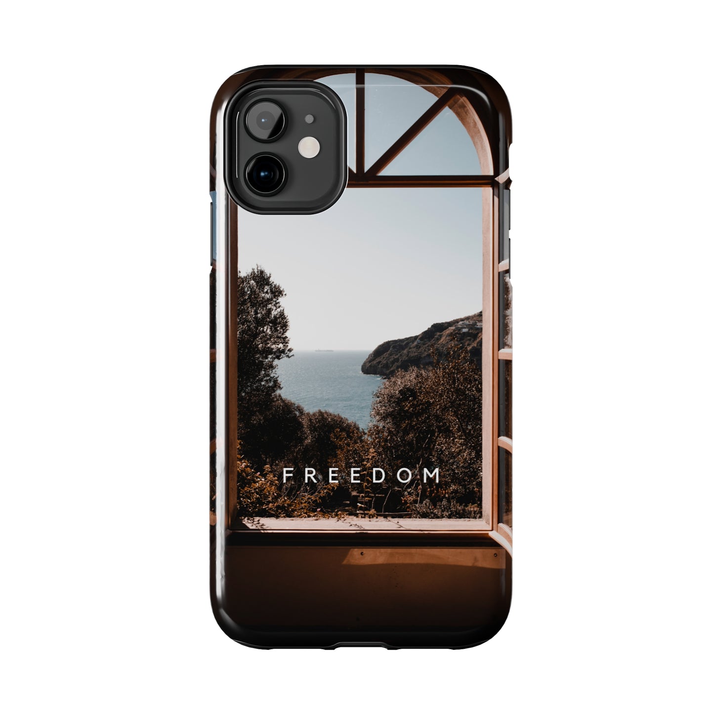 Freedom Awaits - Tough iPhone Cases (iPhone 7, 8, X, 11, 12, 13, 14, 15)