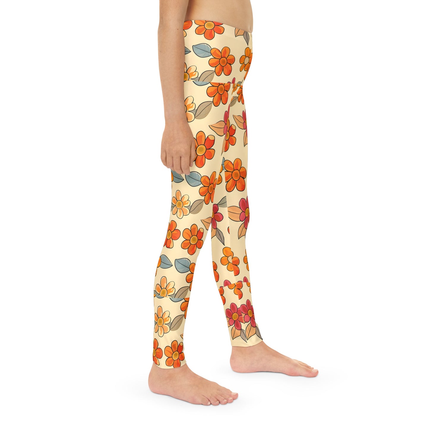 Petals Youth Full-Length Leggings