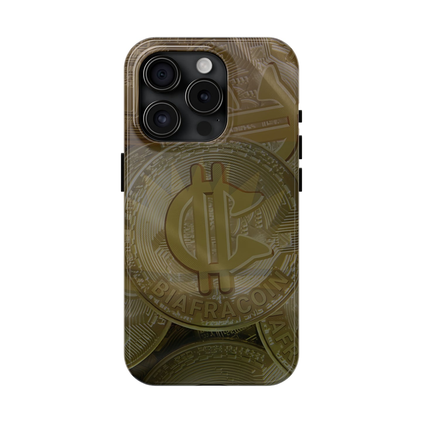 BiafraCoin Ejemma - Tough iPhone Cases (iPhone 7, 8, X, 11, 12, 13, 14, 15)