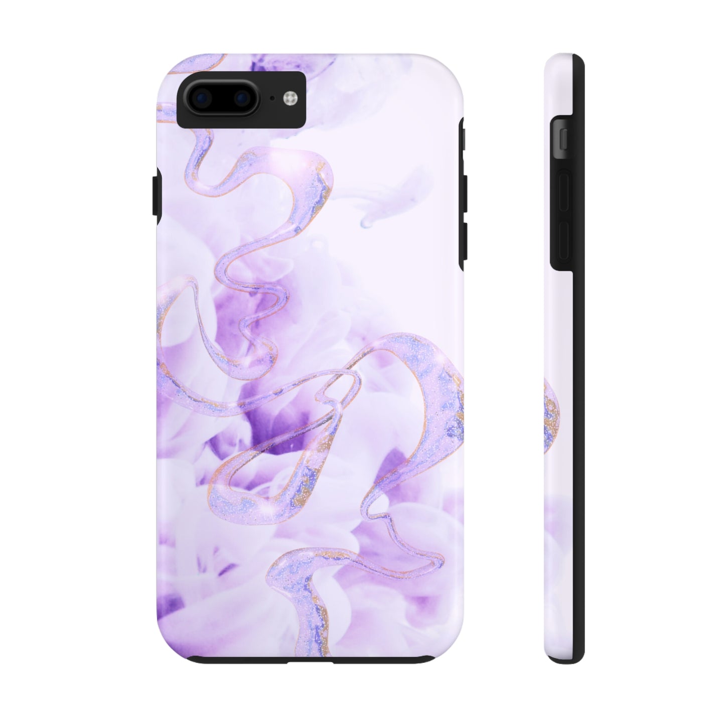 Purple Drop - Tough iPhone Cases (iPhone 7, 8, X, 11, 12, 13, 14, 15)