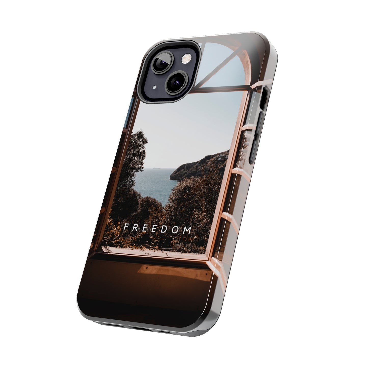 Freedom Awaits - Tough iPhone Cases (iPhone 7, 8, X, 11, 12, 13, 14, 15)