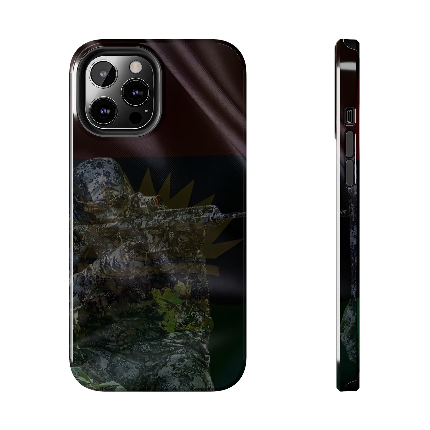 Biafra Soldier IX - Tough iPhone Cases (iPhone 7, 8, X, 11, 12, 13, 14, 15)