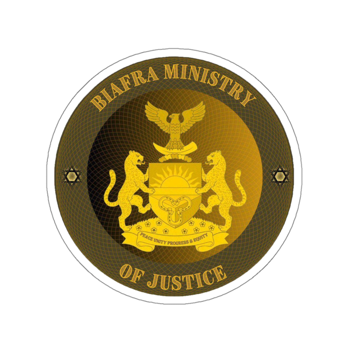 Ministry of Justice Kiss-Cut Stickers
