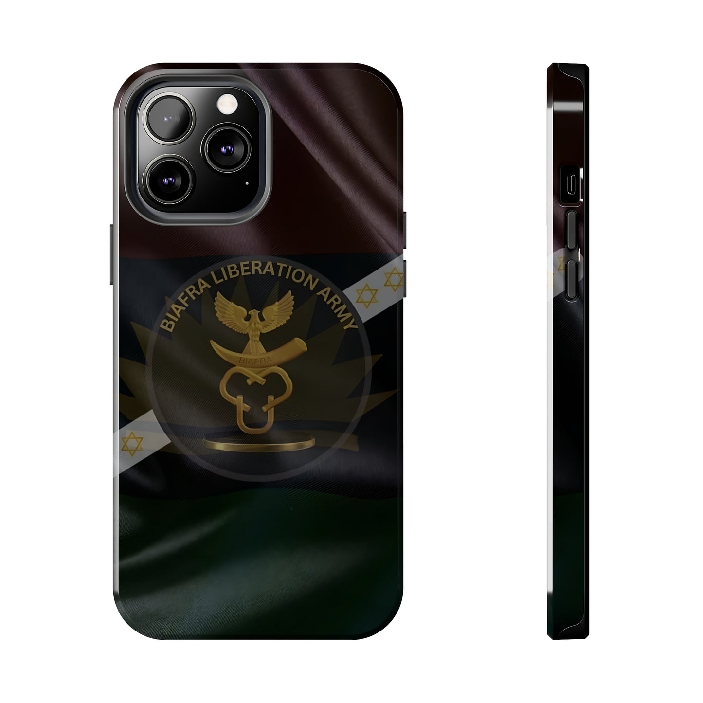 Biafra Liberation Army Logo - Tough iPhone Cases (iPhone 7, 8, X, 11, 12, 13, 14, 15)
