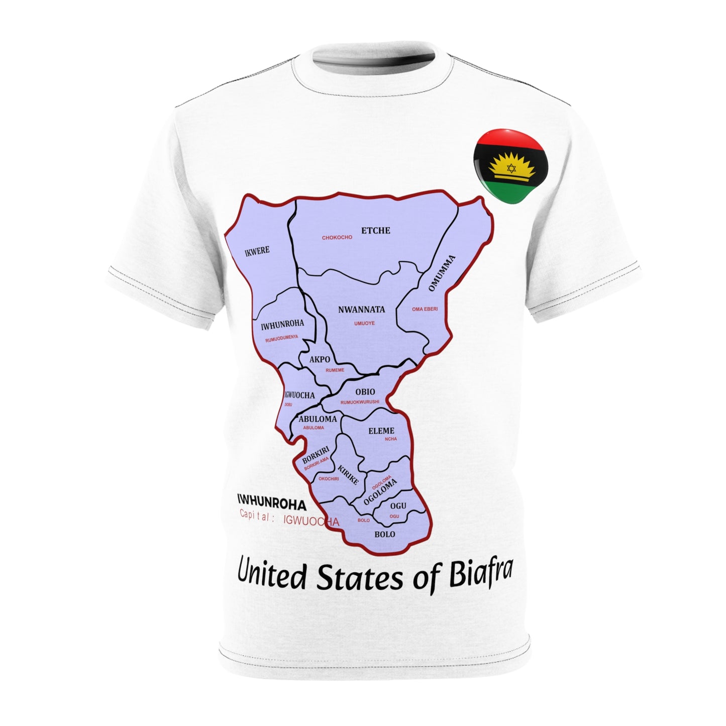 Iwhunroha State, United States of Biafra T-Shirt