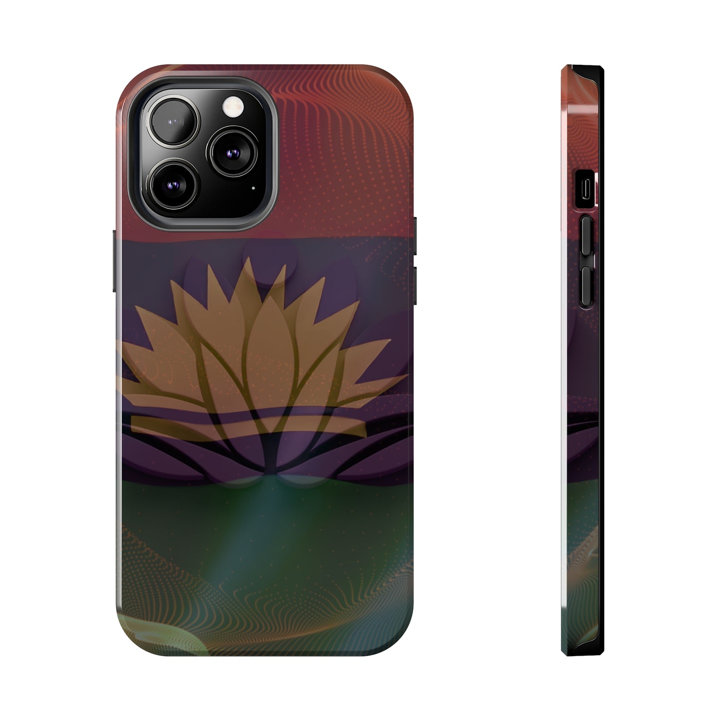 United States of Biafra Flag Flower Blend 1 - Tough iPhone Cases (iPhone 7, 8, X, 11, 12, 13, 14, 15)