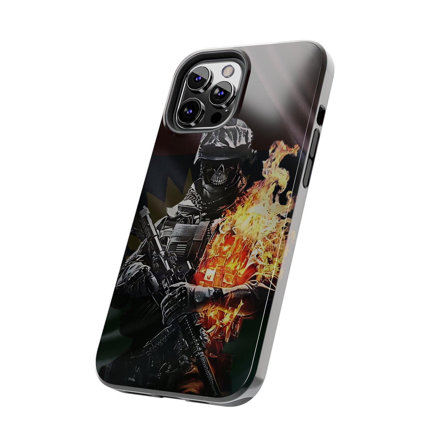 Biafra Soldier VIII - Tough iPhone Cases (iPhone 7, 8, X, 11, 12, 13, 14, 15)