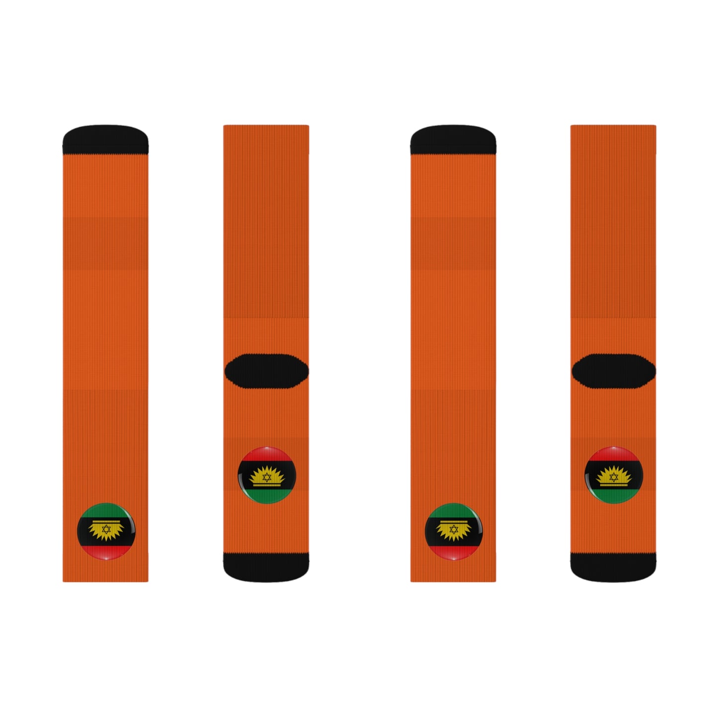 Biafra Socks (Orange)