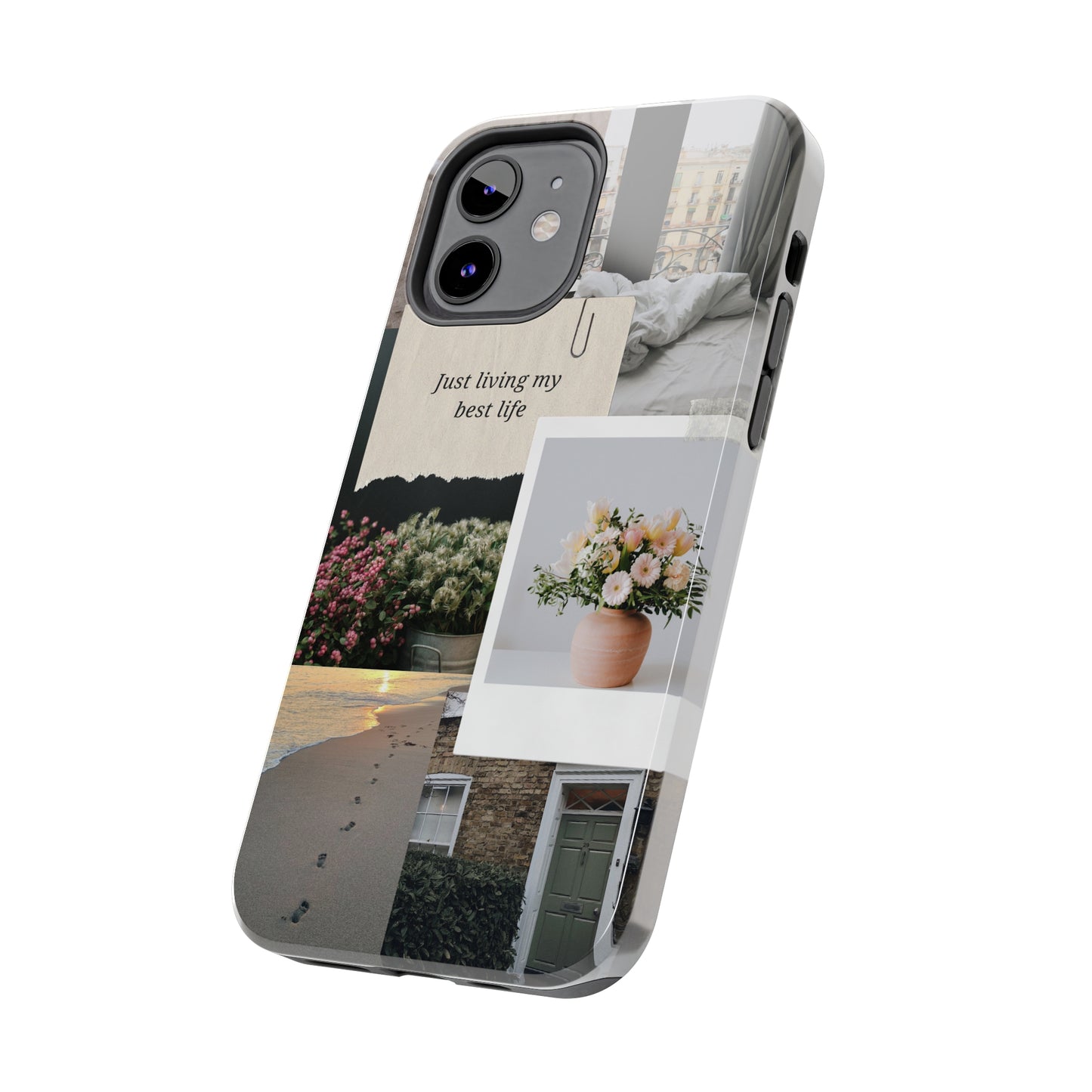 Just Living My Best Life - Tough iPhone Cases (iPhone 7, 8, X, 11, 12, 13, 14, 15)