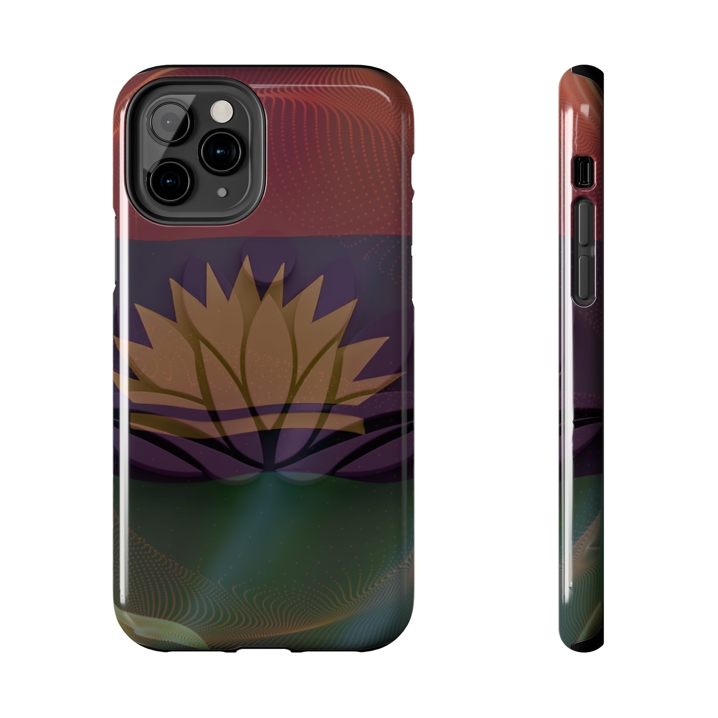 United States of Biafra Flag Flower Blend 1 - Tough iPhone Cases (iPhone 7, 8, X, 11, 12, 13, 14, 15)