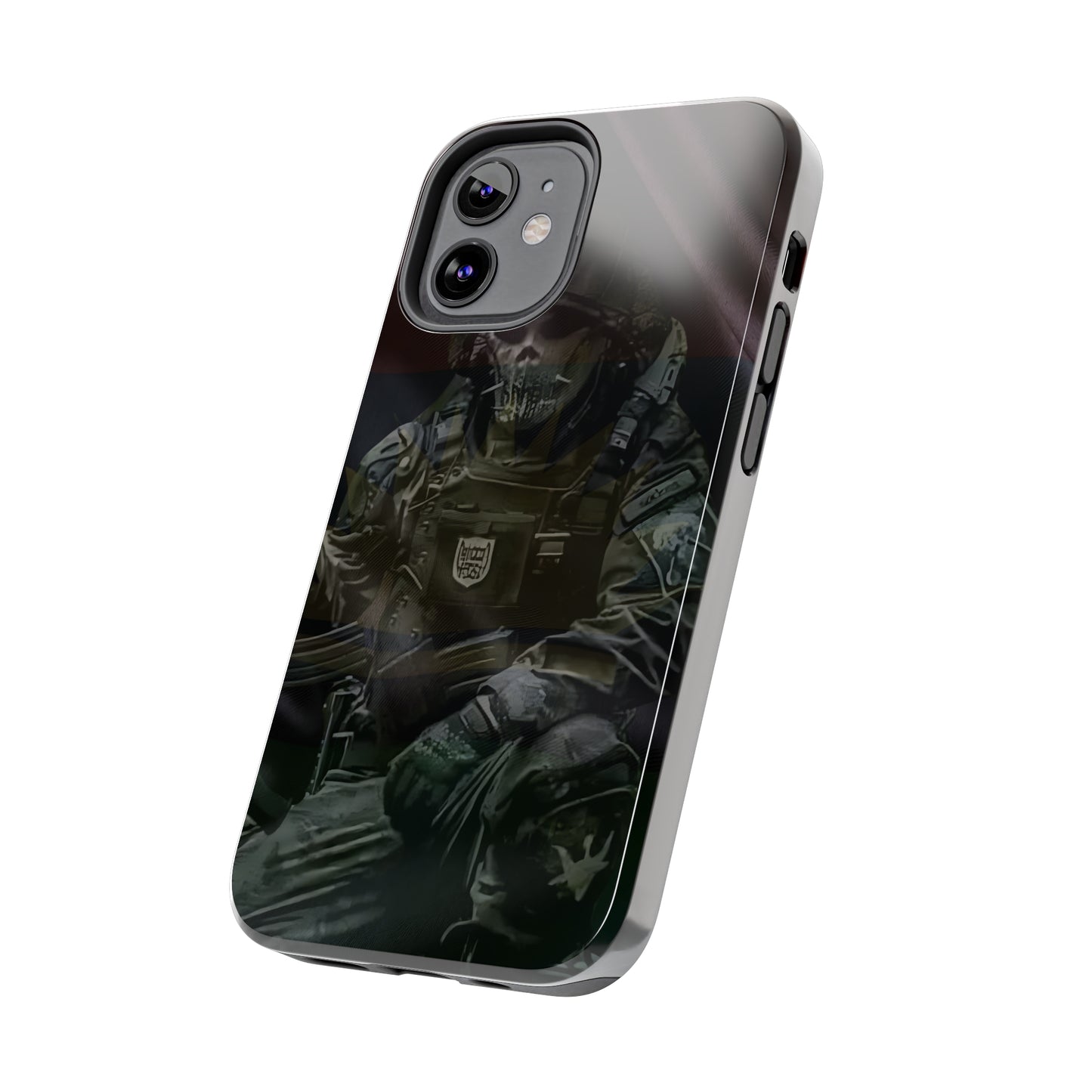 Biafra Soldier II - Tough iPhone Cases (iPhone 7, 8, X, 11, 12, 13, 14, 15)