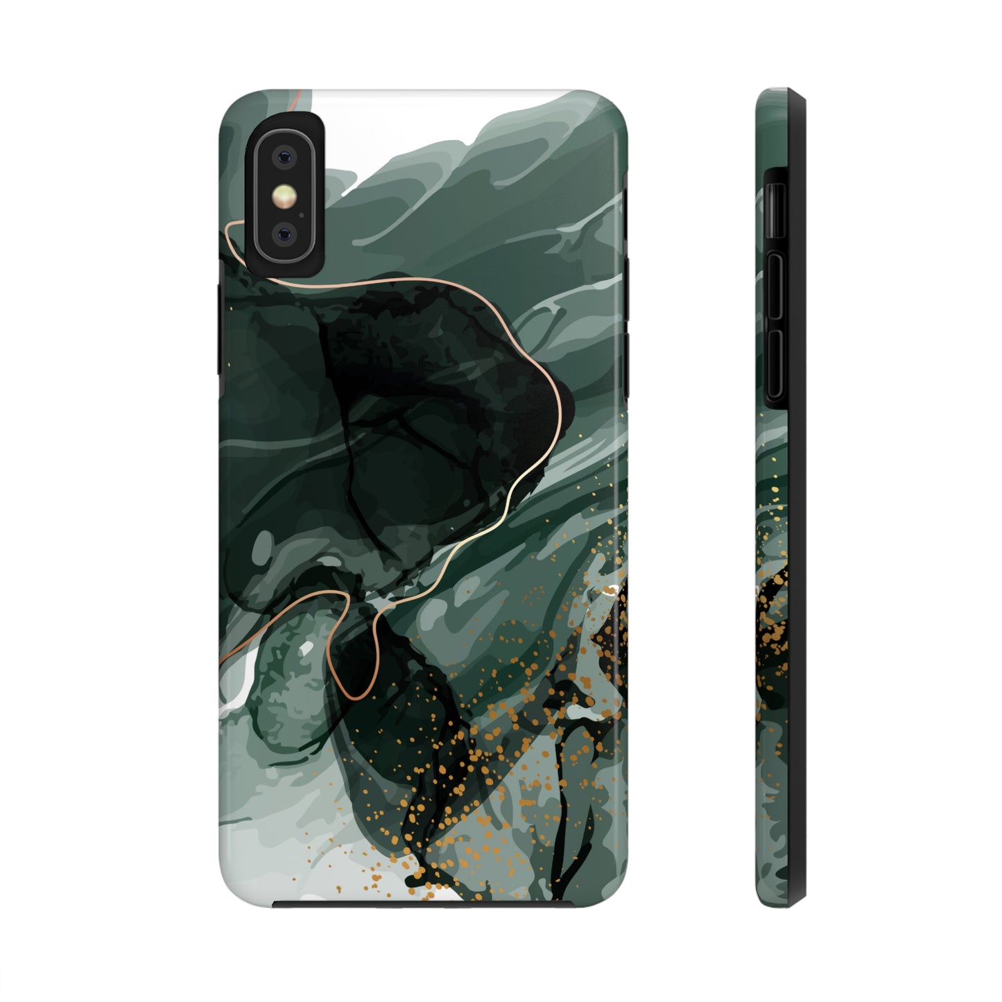 Green Glass - Tough iPhone Cases (iPhone 7, 8, X, 11, 12, 13, 14, 15)