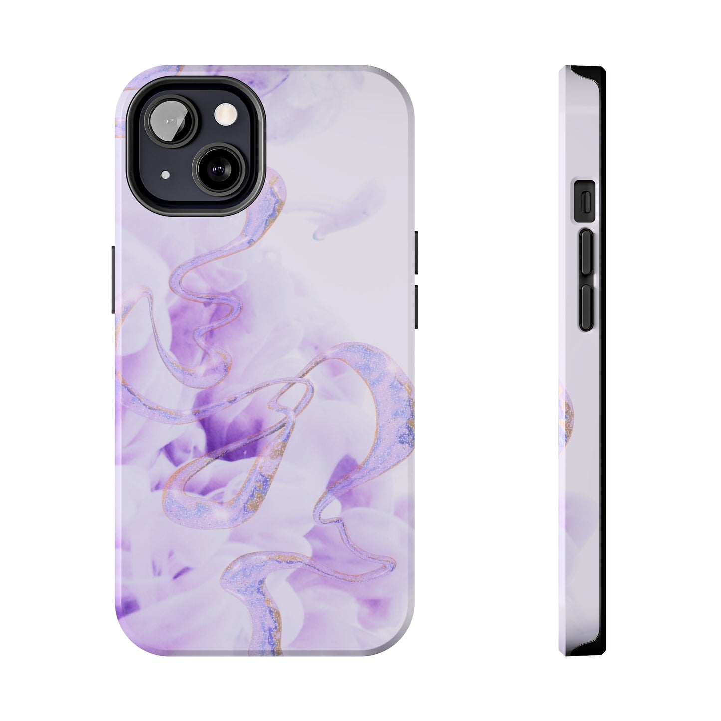 Purple Drop - Tough iPhone Cases (iPhone 7, 8, X, 11, 12, 13, 14, 15)
