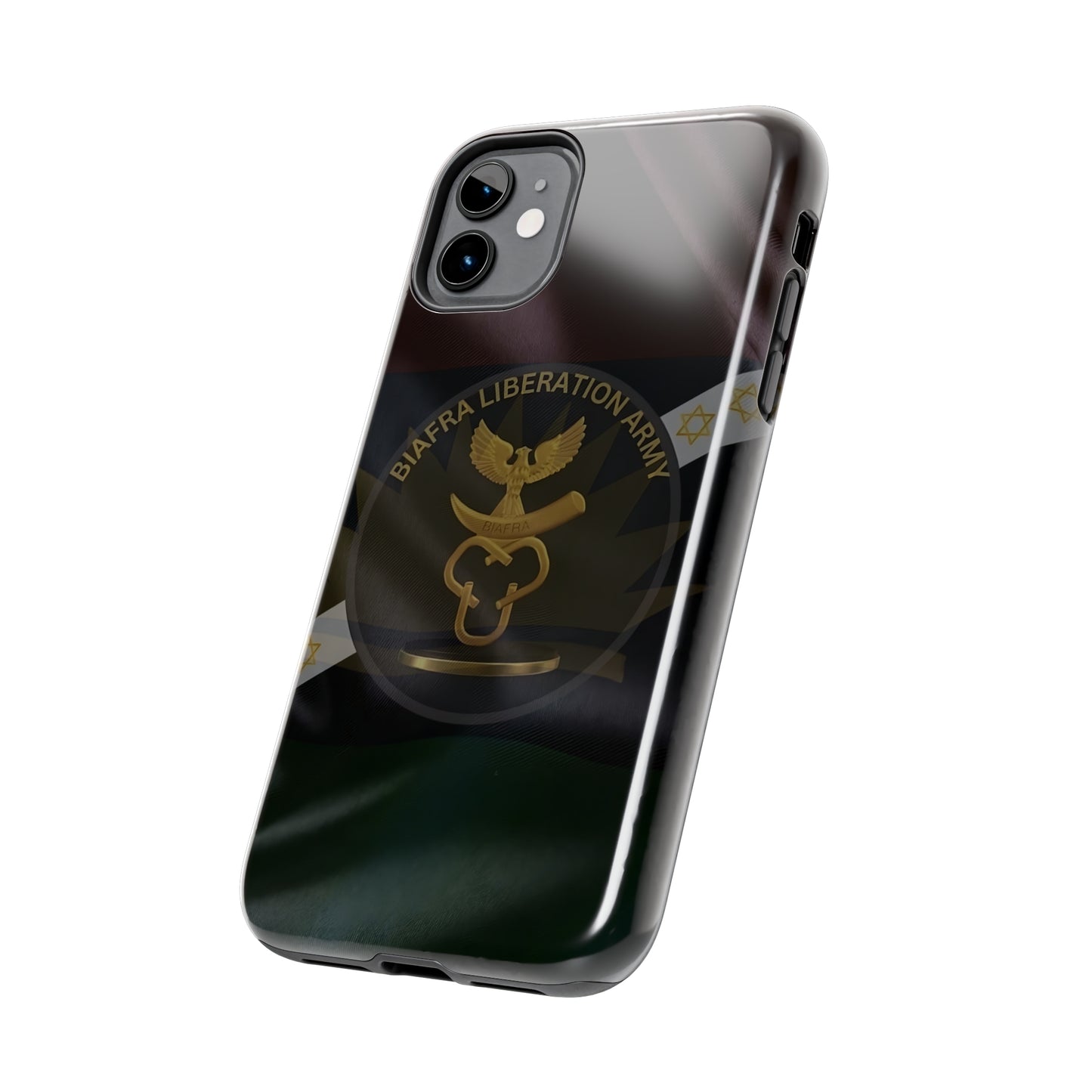 Biafra Liberation Army Logo - Tough iPhone Cases (iPhone 7, 8, X, 11, 12, 13, 14, 15)