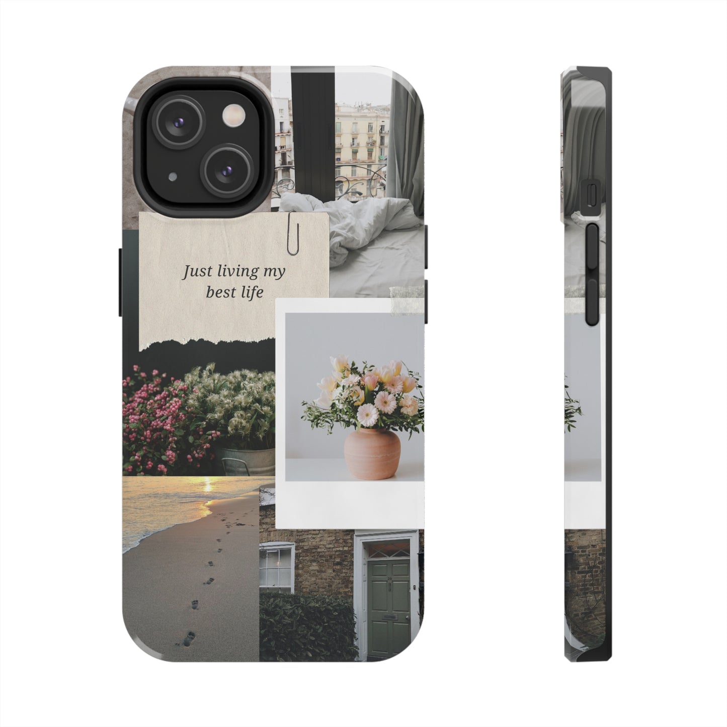 Just Living My Best Life - Tough iPhone Cases (iPhone 7, 8, X, 11, 12, 13, 14, 15)