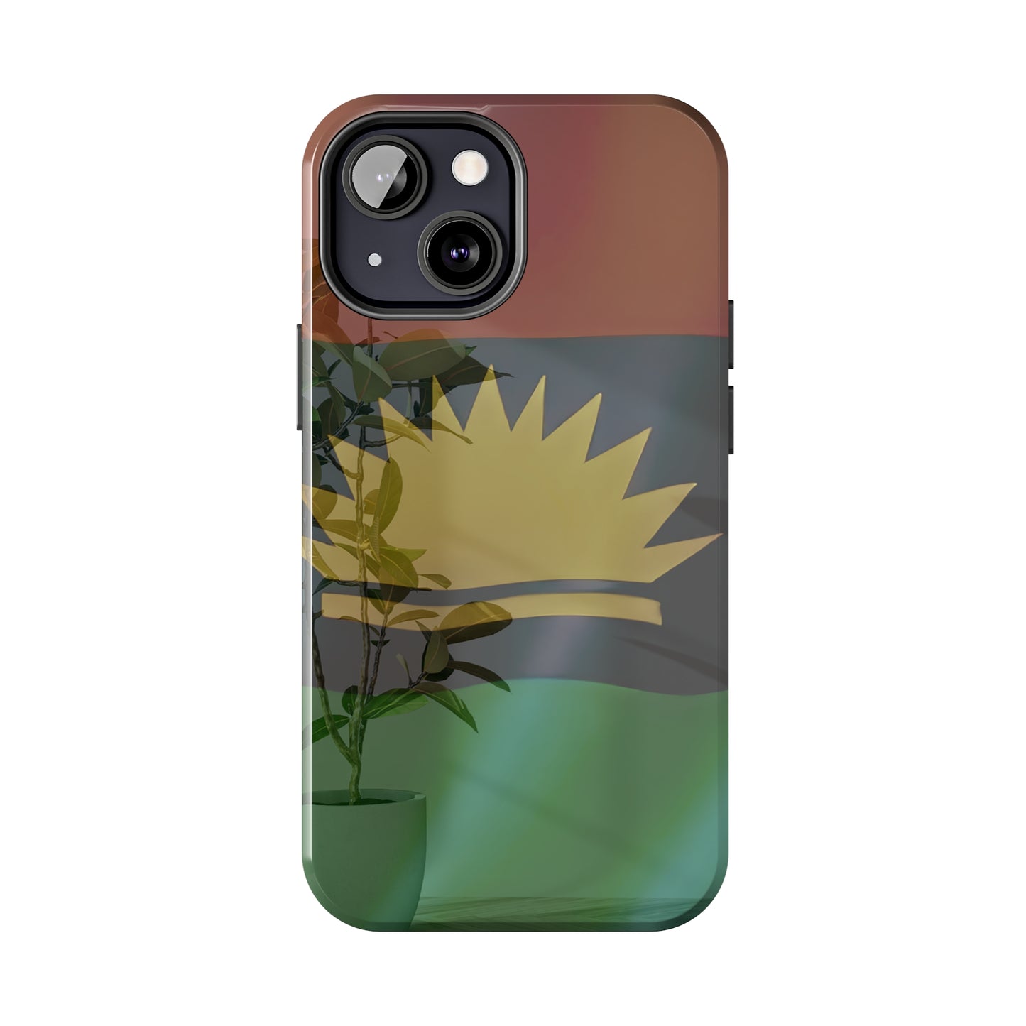United States of Biafra Flag Plant Vase - Tough iPhone Cases (iPhone 7, 8, X, 11, 12, 13, 14, 15)