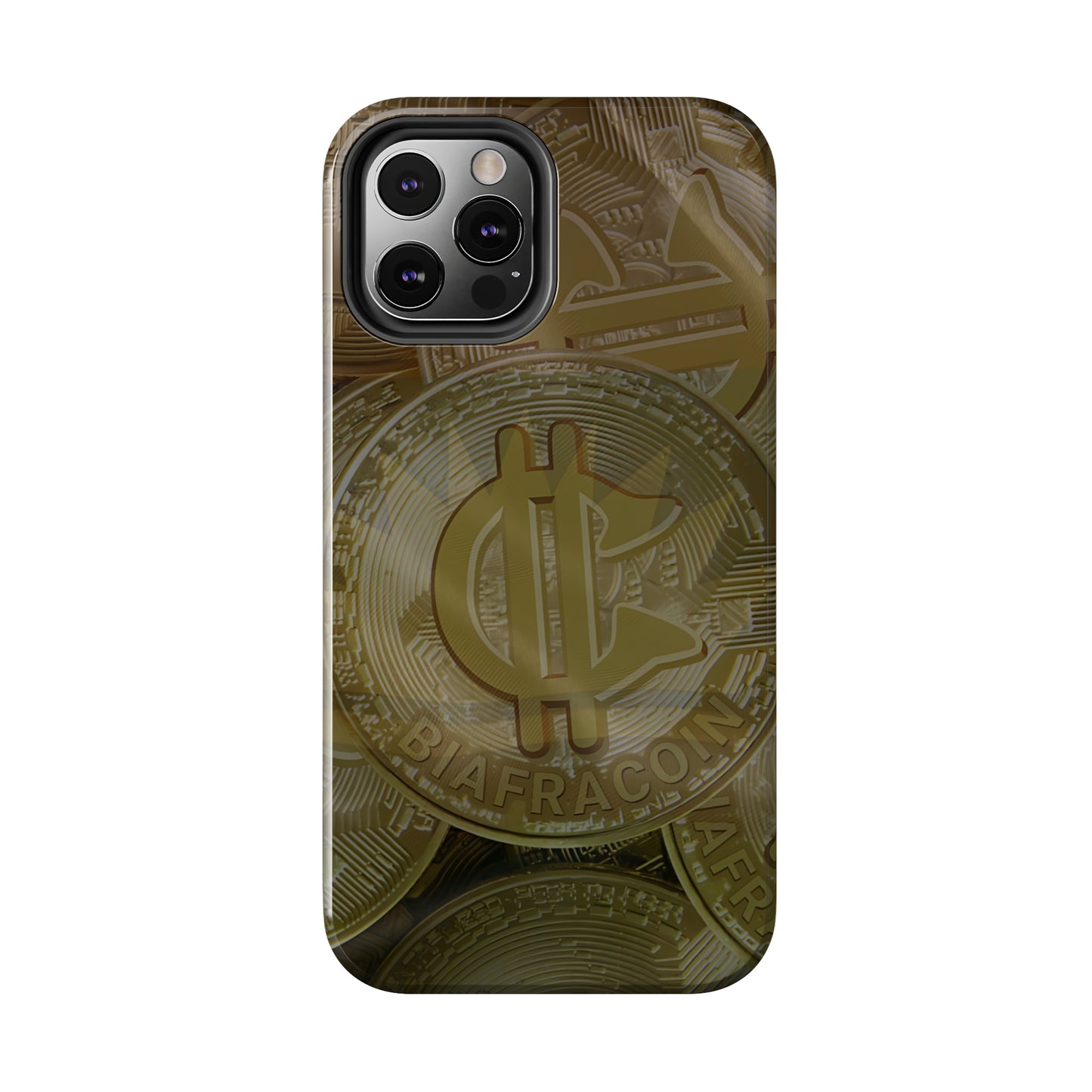 BiafraCoin Ejemma - Tough iPhone Cases (iPhone 7, 8, X, 11, 12, 13, 14, 15)
